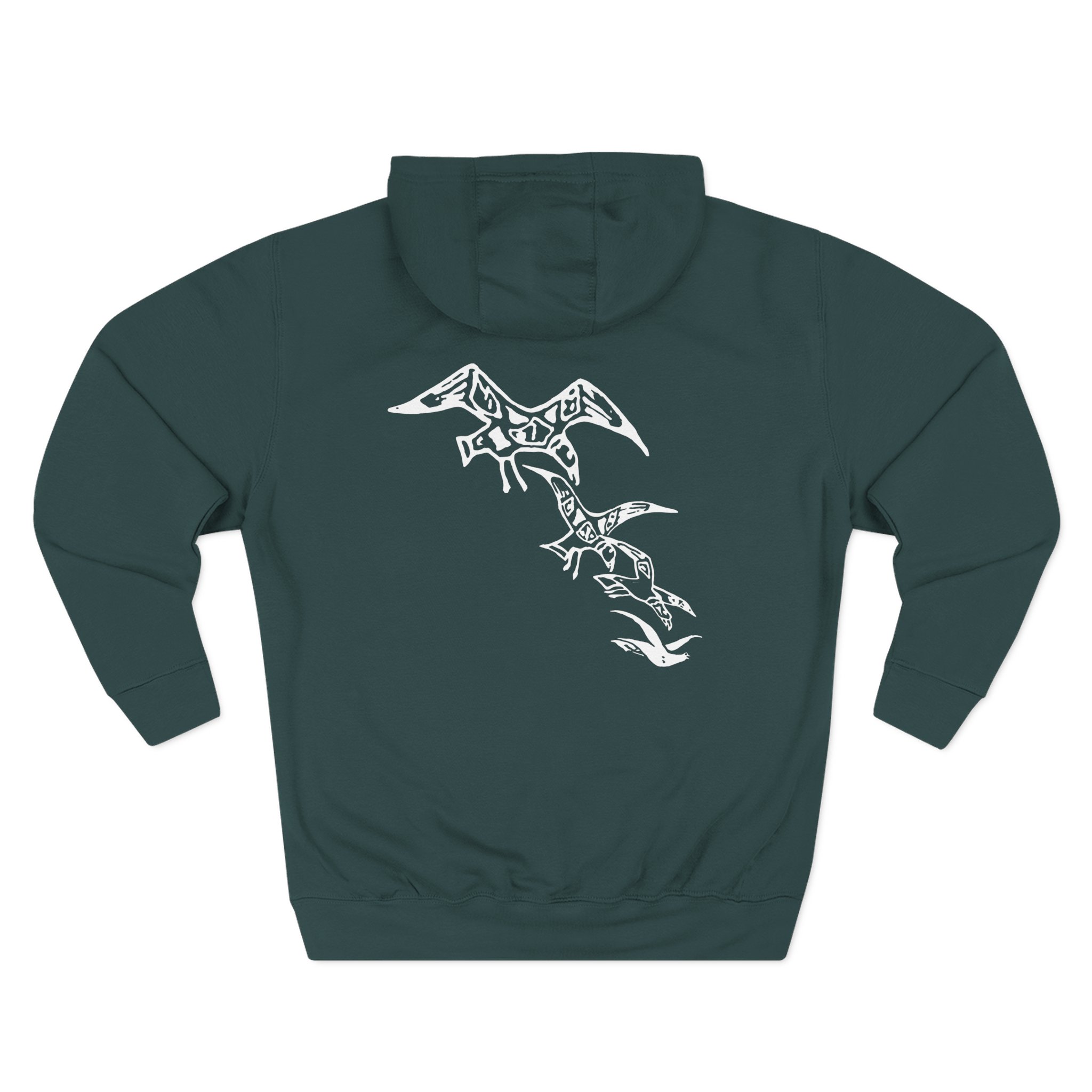 A Flock of Seagulls I Ran Tour Three-panel Fleece Hoodie - Image 6