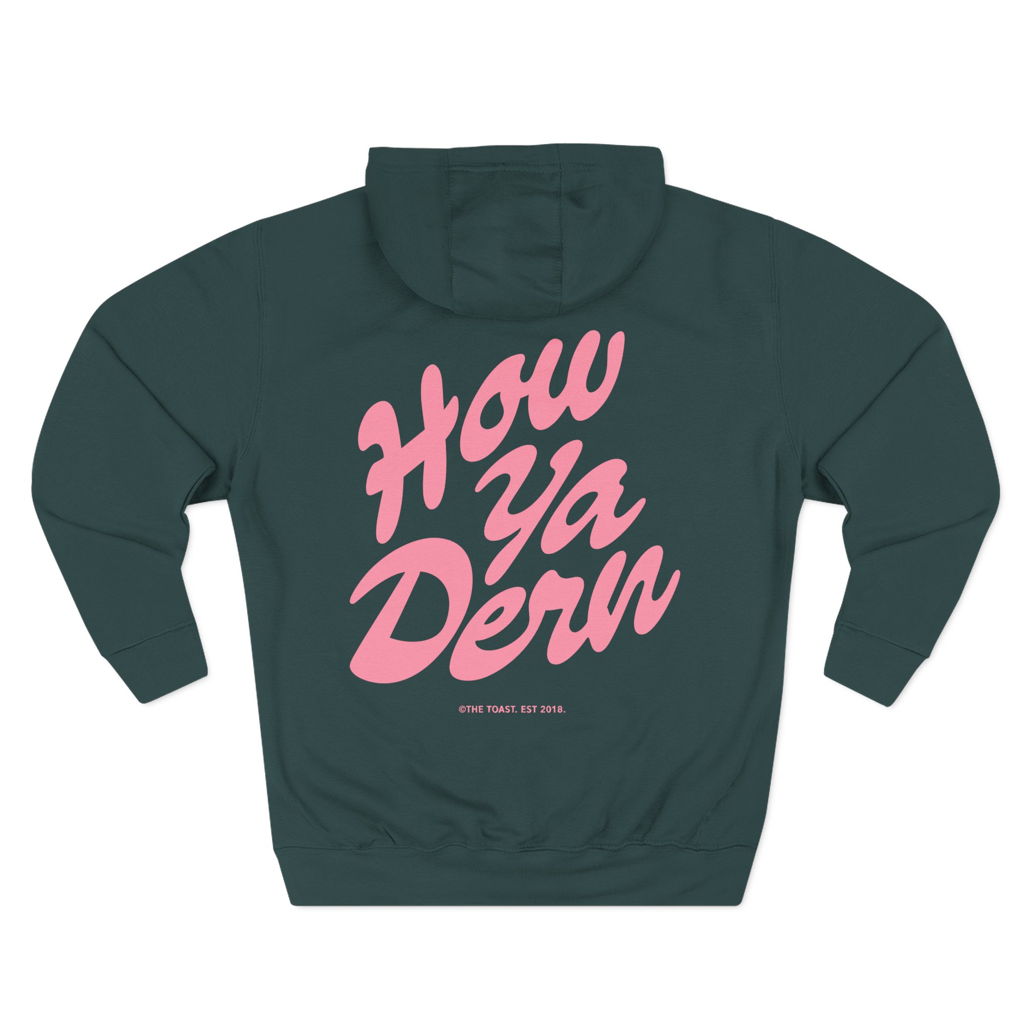The Toast How Ya Dern Three-Panel Fleece Hoodie - Image 18