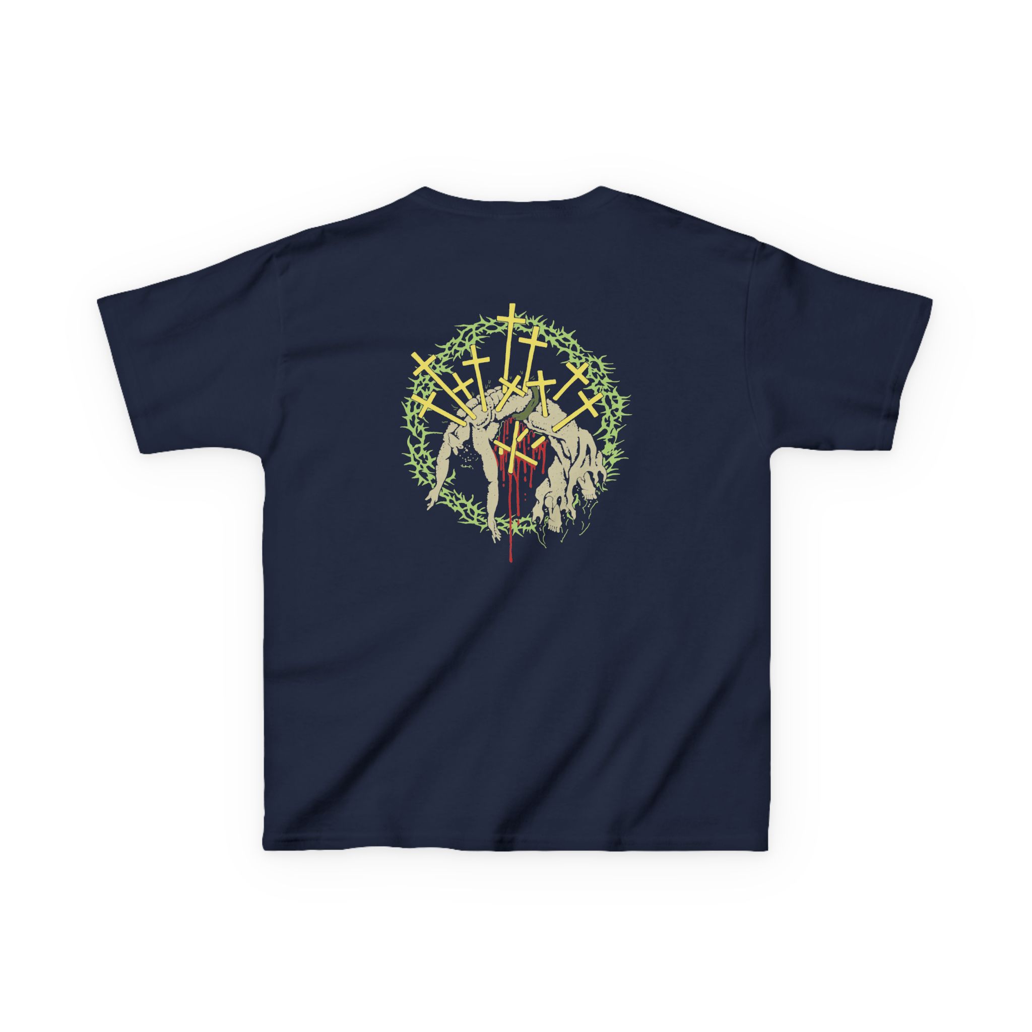 Knocked Loose Crown of Thorns Kids Heavy Cotton™ Tee - Image 4