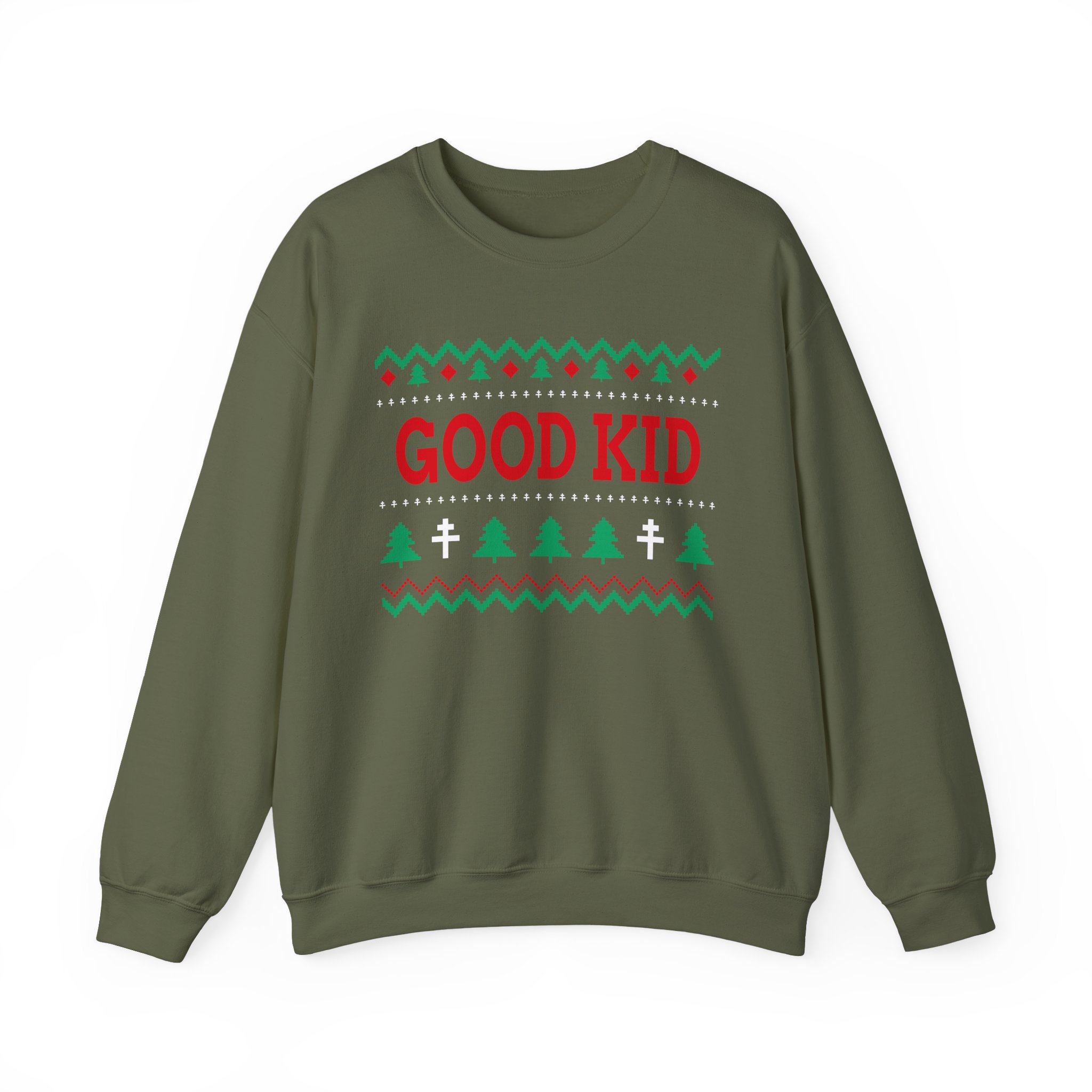 Good Kid Unisex Heavy Blend™ Crewneck Sweatshirt - Image 5