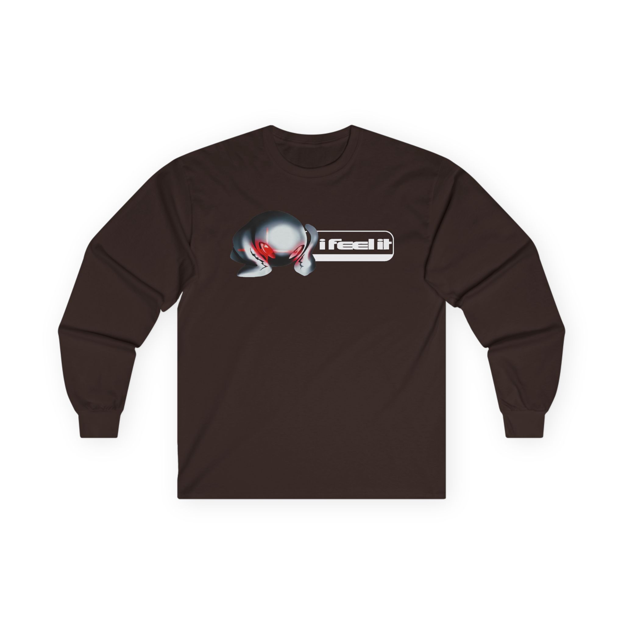 Djo I Feel It Unisex Ultra Cotton Long Sleeve Tee - Image 3