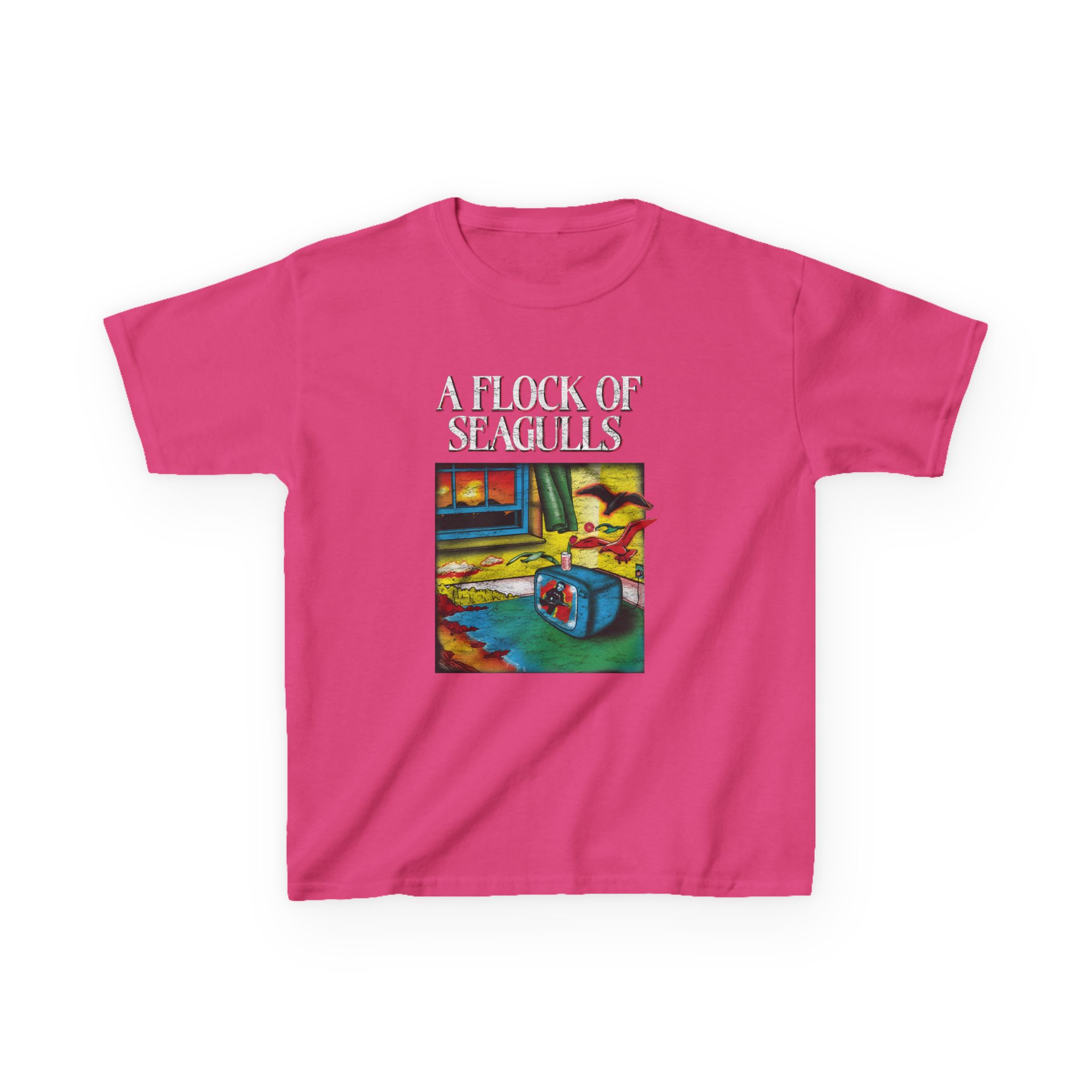 A Flock of Seagulls I Ran Tour Kids Heavy Cotton™ Tee - Image 15