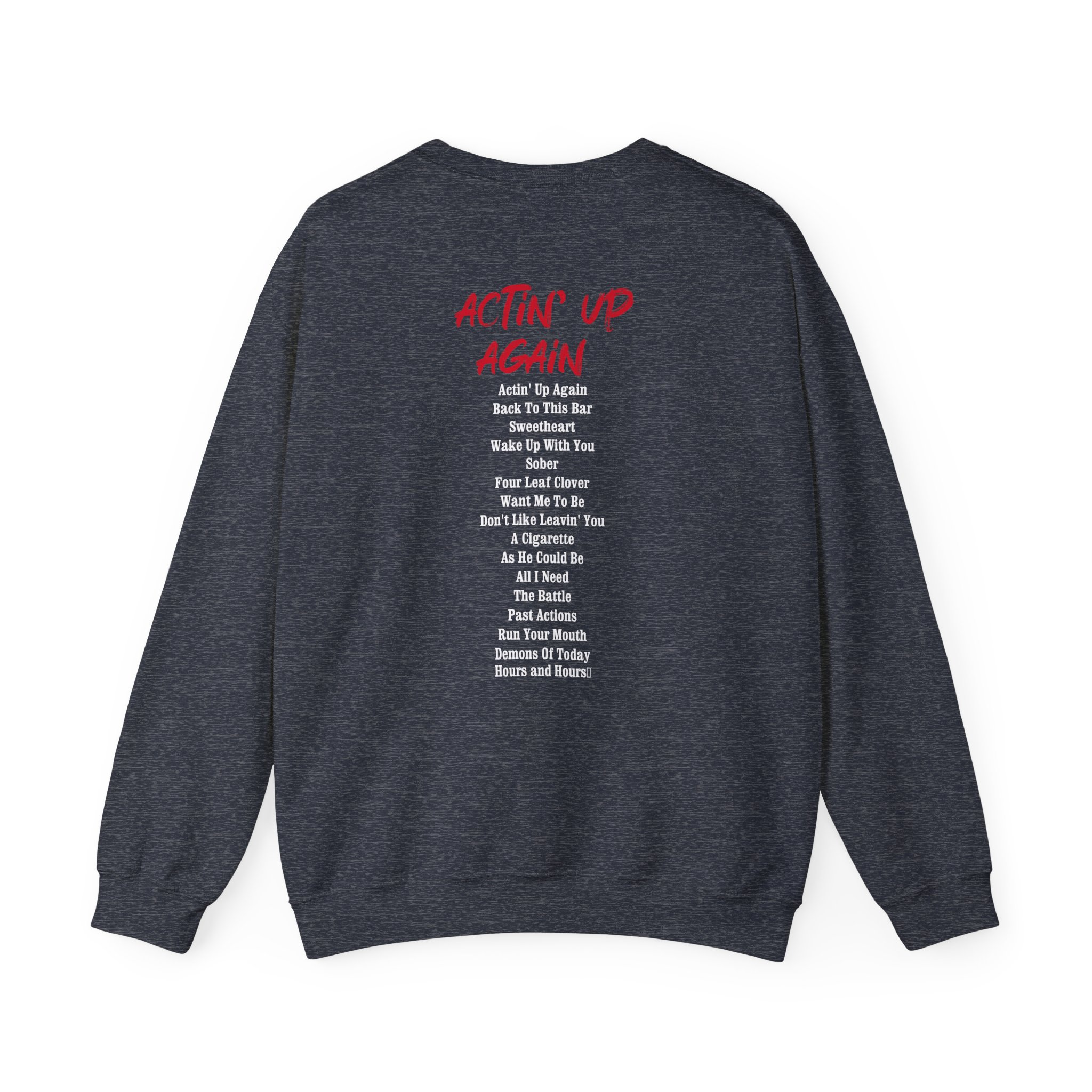 Gavin Adcock Actin' Up Again Album Unisex Heavy Blend™ Crewneck Sweatshirt - Image 8