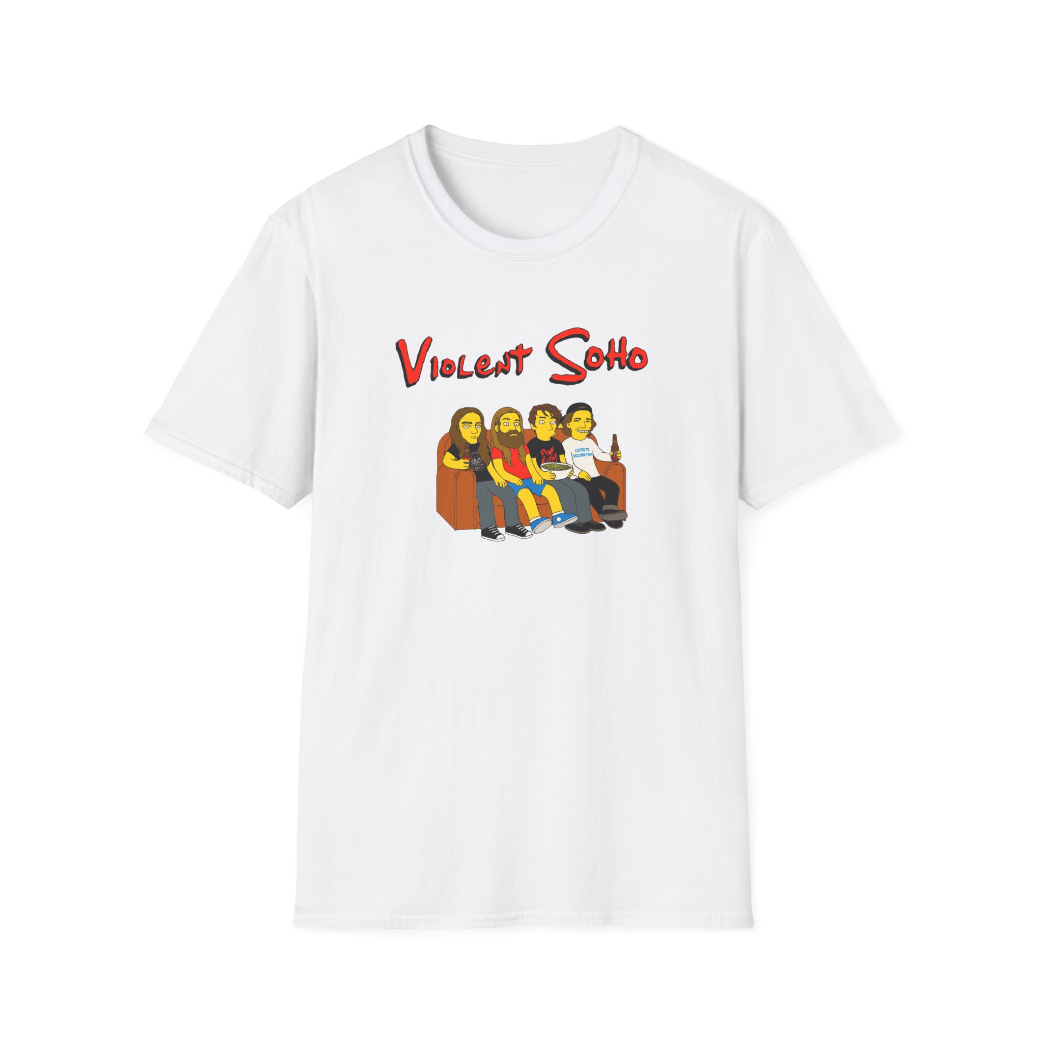 Violent Soho Springfield 4122 Unisex Softstyle T-Shirt