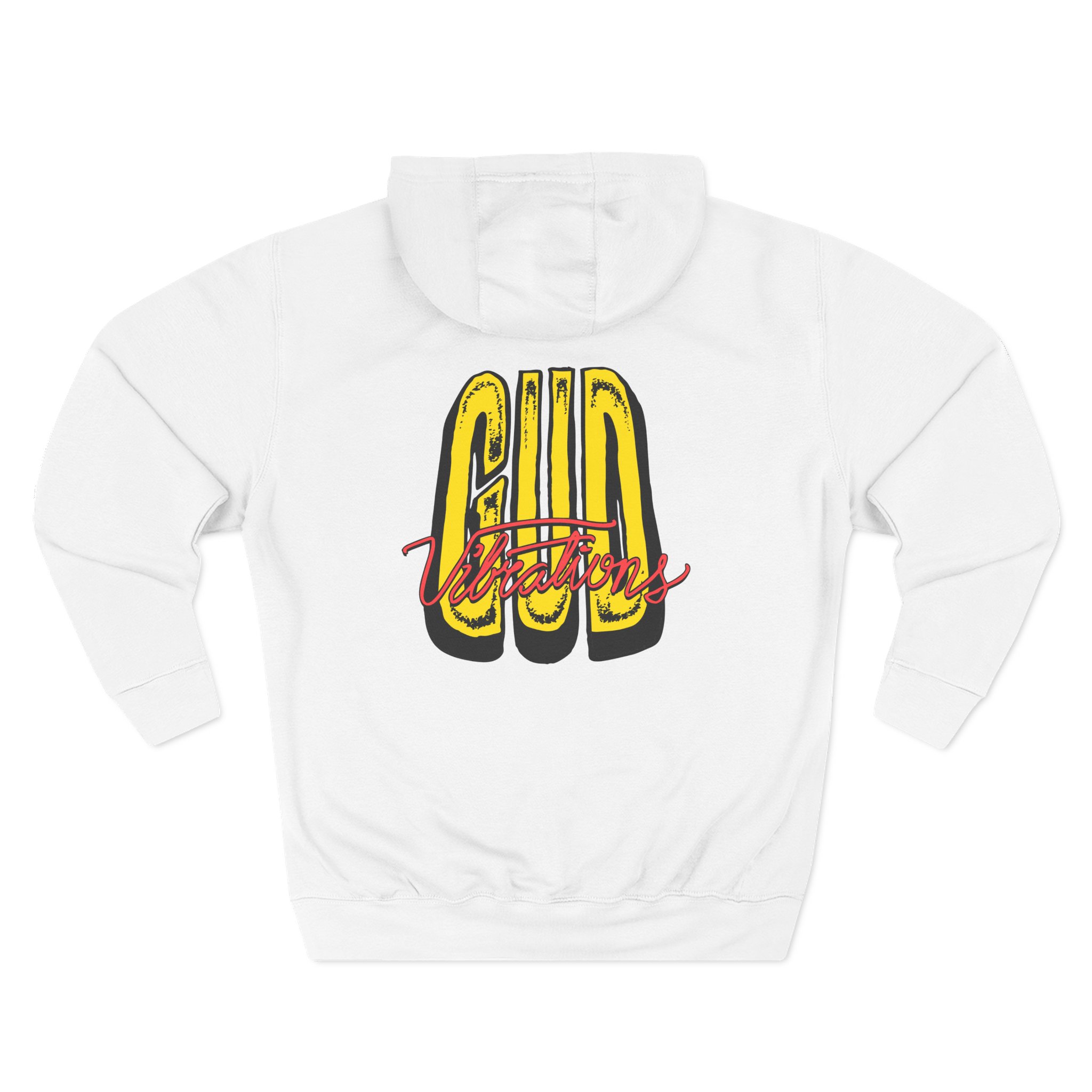 Slander Gud Vibrations Graffiti Three-Panel Fleece Hoodie - Image 2