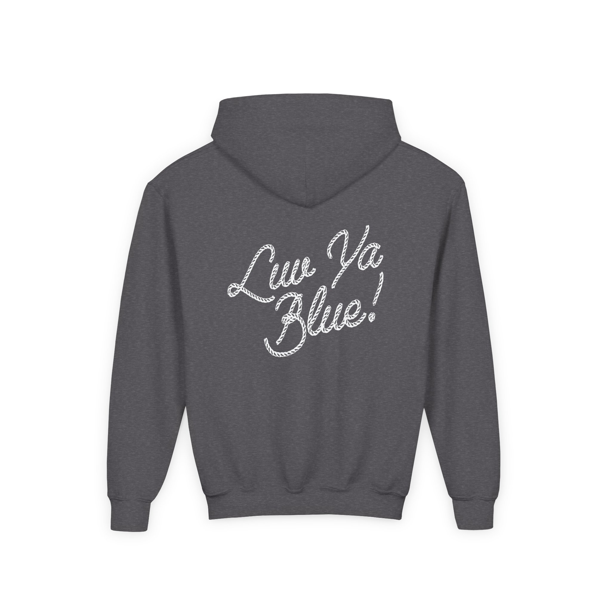 Megan Moroney Titans Varsity Youth Heavy Blend Hooded Sweatshirt - Image 8