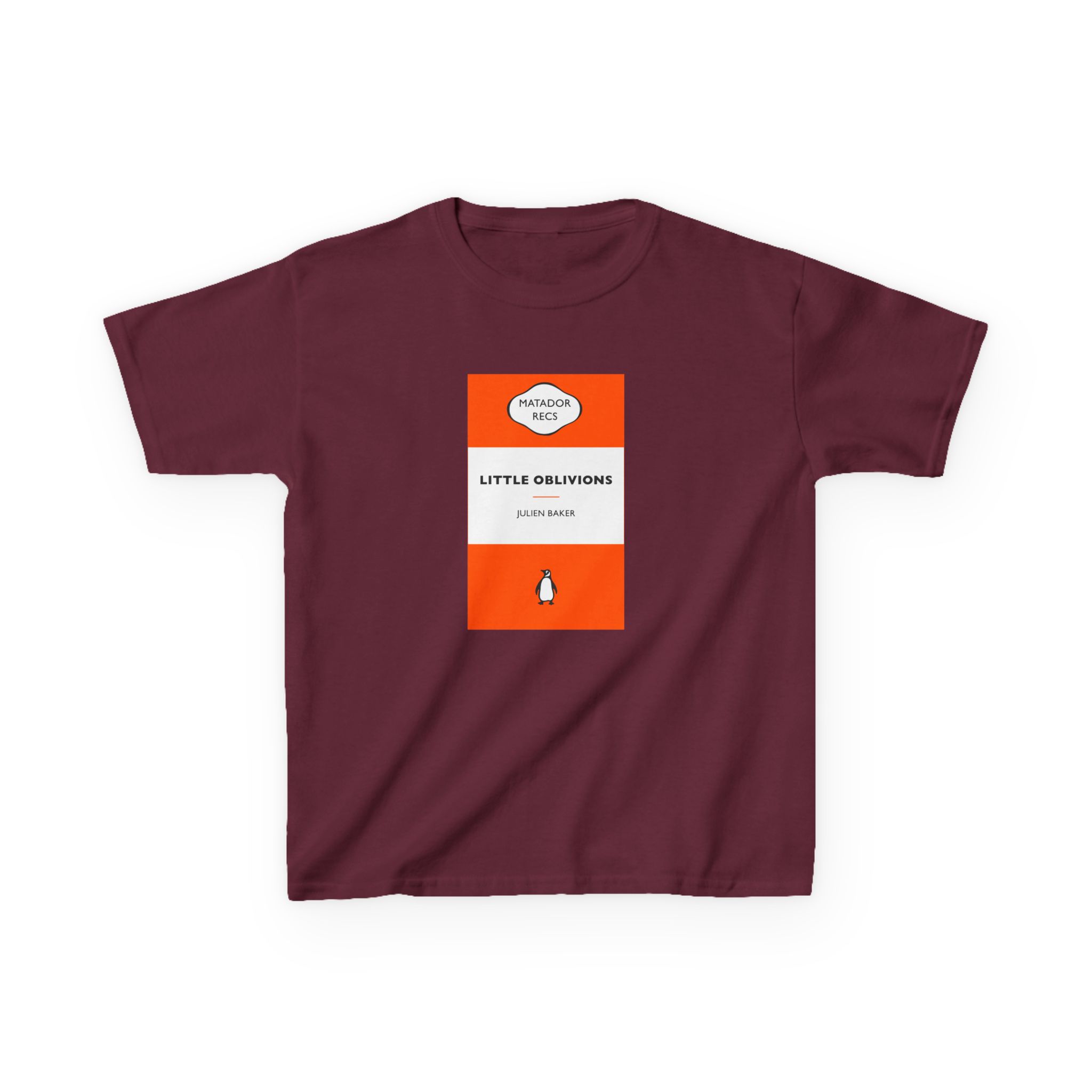 Julien Baker Book Cover Kids Heavy Cotton™ Tee - Image 3