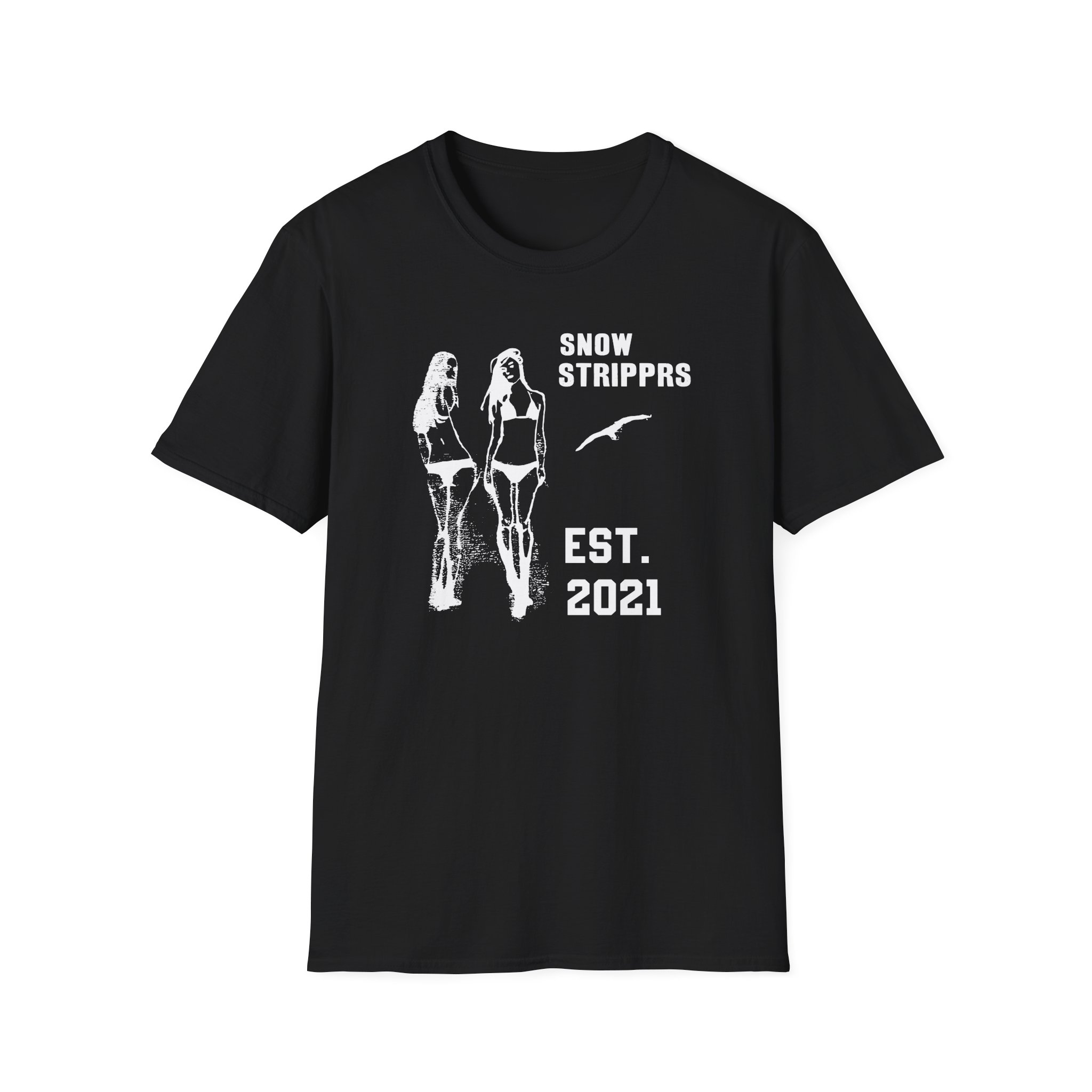 Snow Strippers Unisex Softstyle T-Shirt
