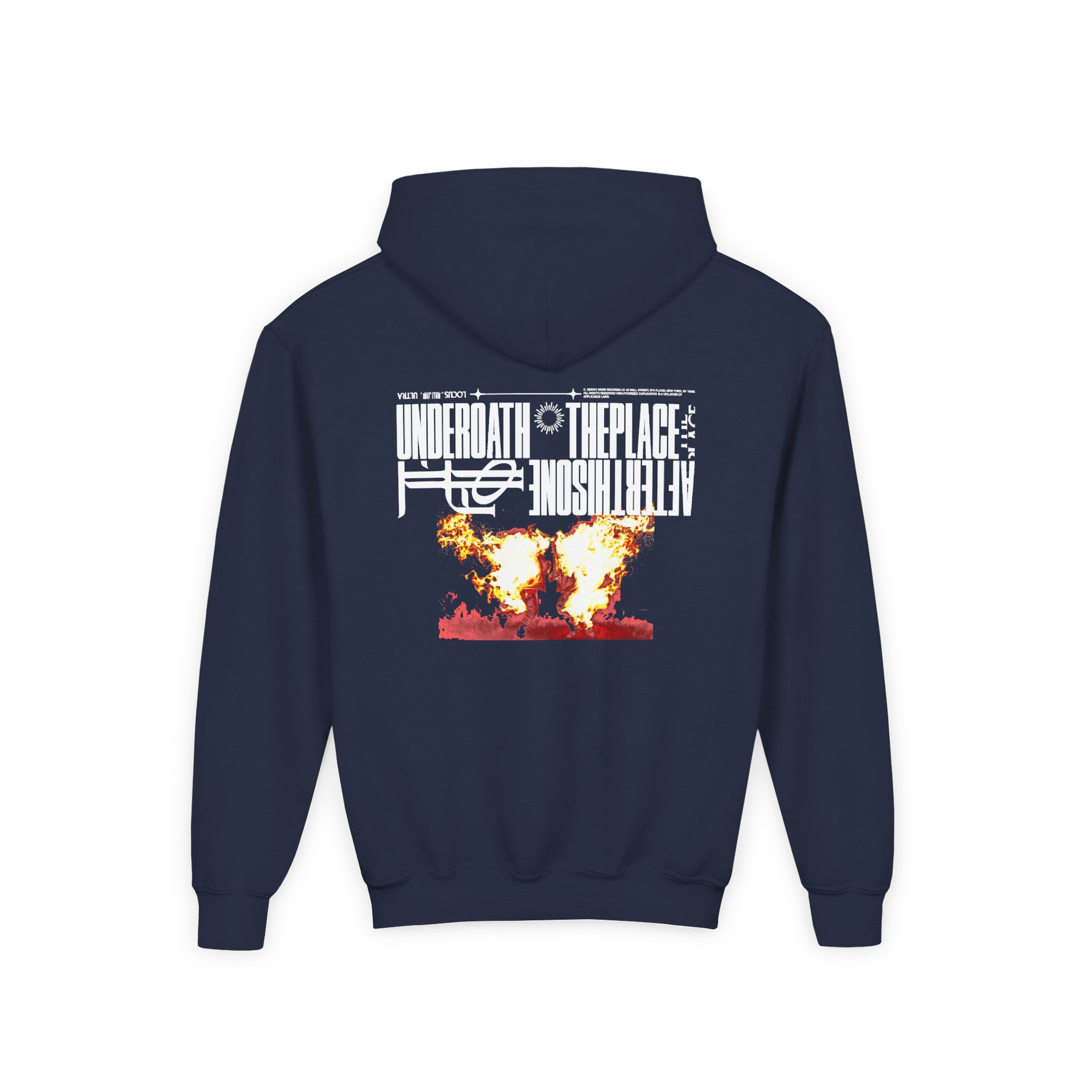Underoath Youth Heavy Blend Hooded Sweatshirt - Image 12