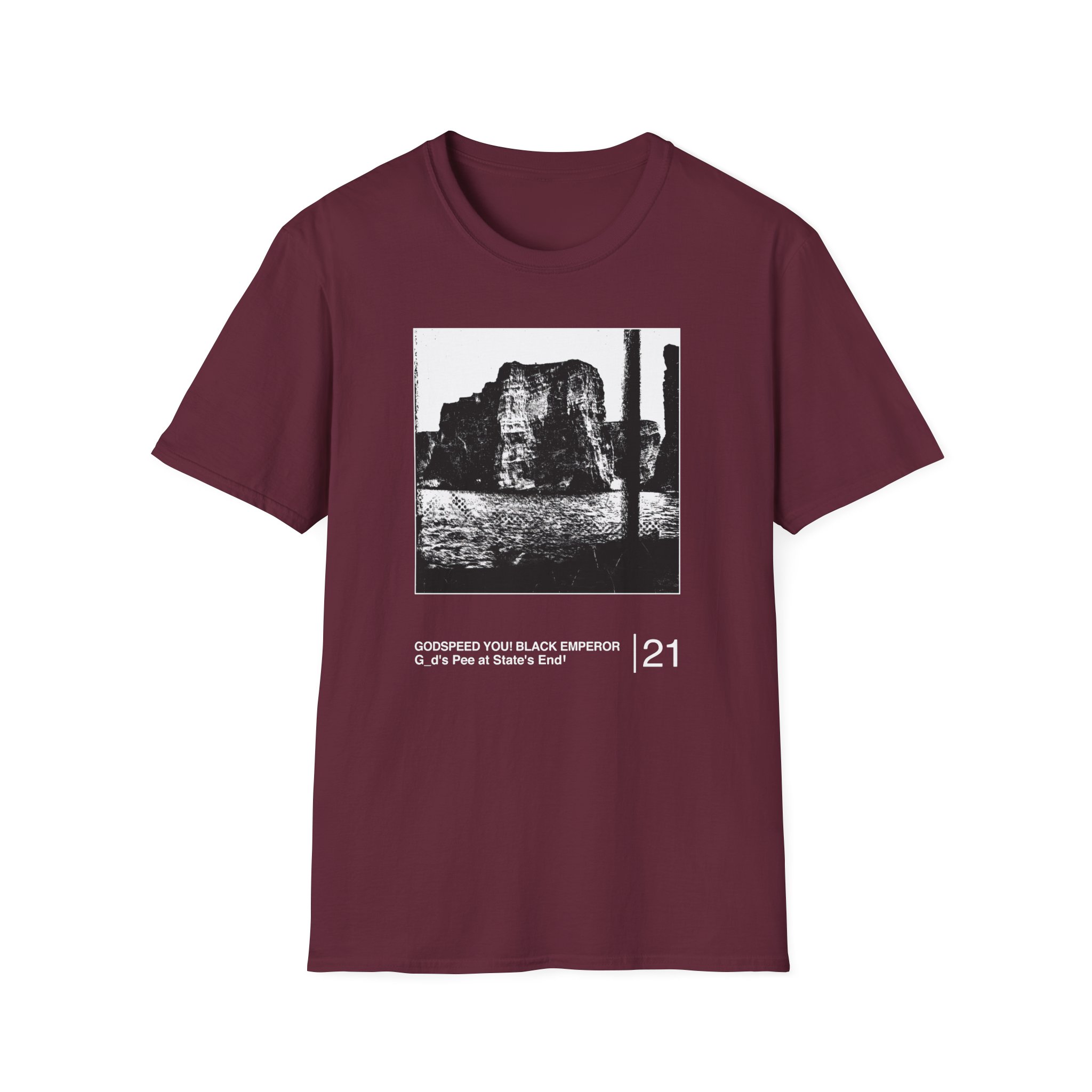 Godspeed You! Black Emperor God's Pee at State's End! Unisex Softstyle T-Shirt - Image 3