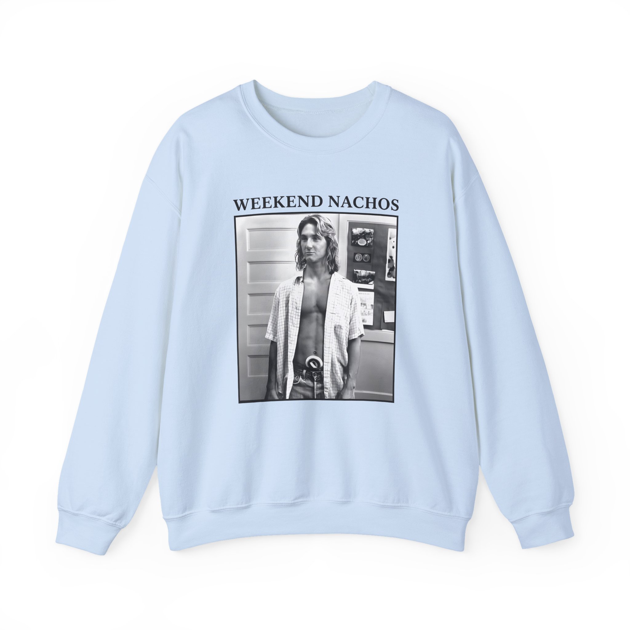 Weekend Nachos Unisex Heavy Blend™ Crewneck Sweatshirt - Image 9