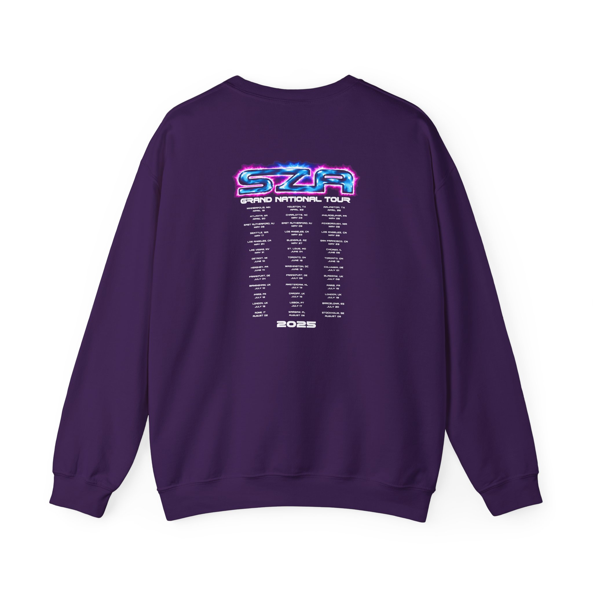 Sza Sos Butterfly Grand National Tour Unisex Heavy Blend™ Crewneck Sweatshirt - Image 20