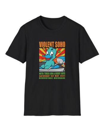 Violent Soho  Event Poster Unisex Softstyle T-Shirt