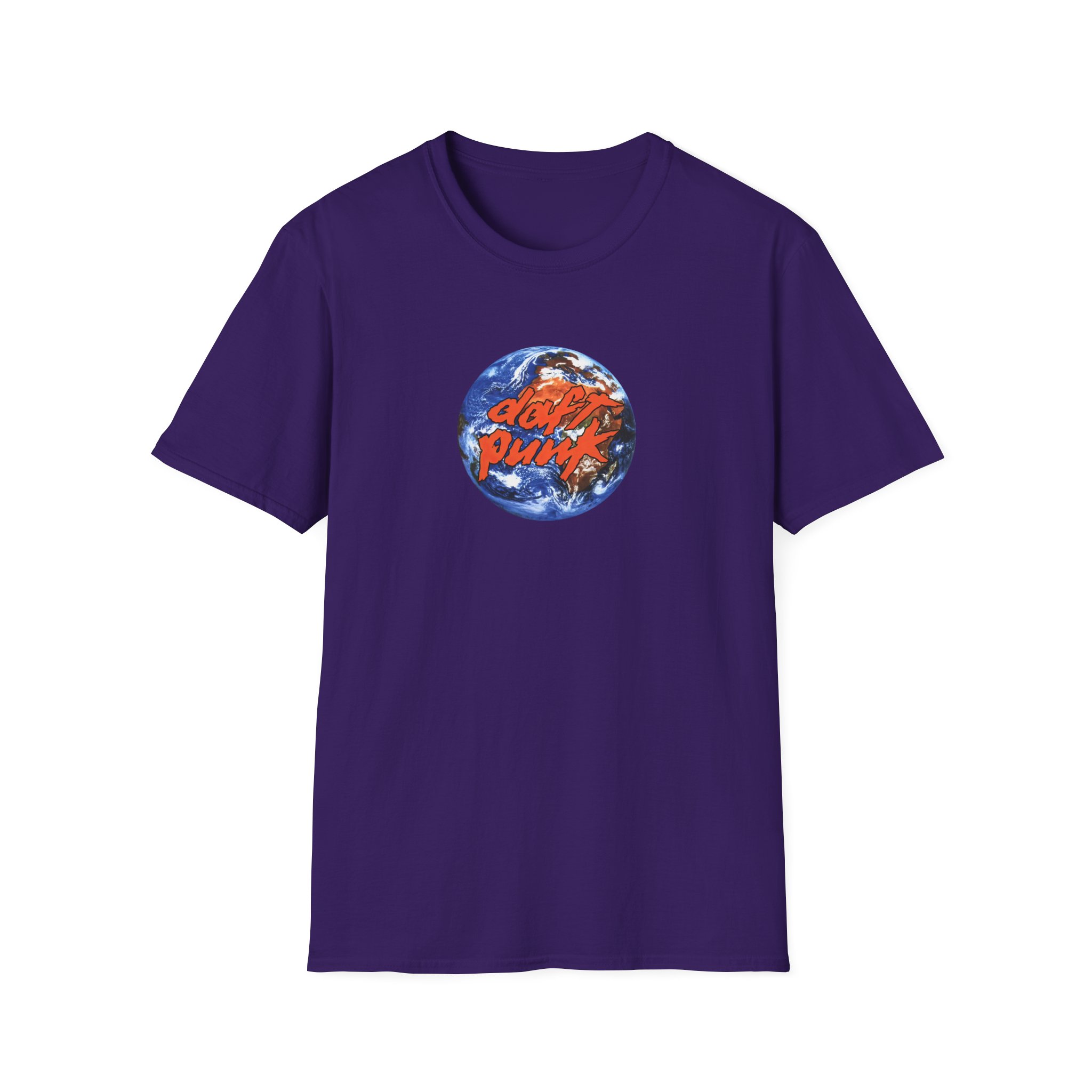 Daft Punk Around the World Unisex Softstyle T-Shirt - Image 27