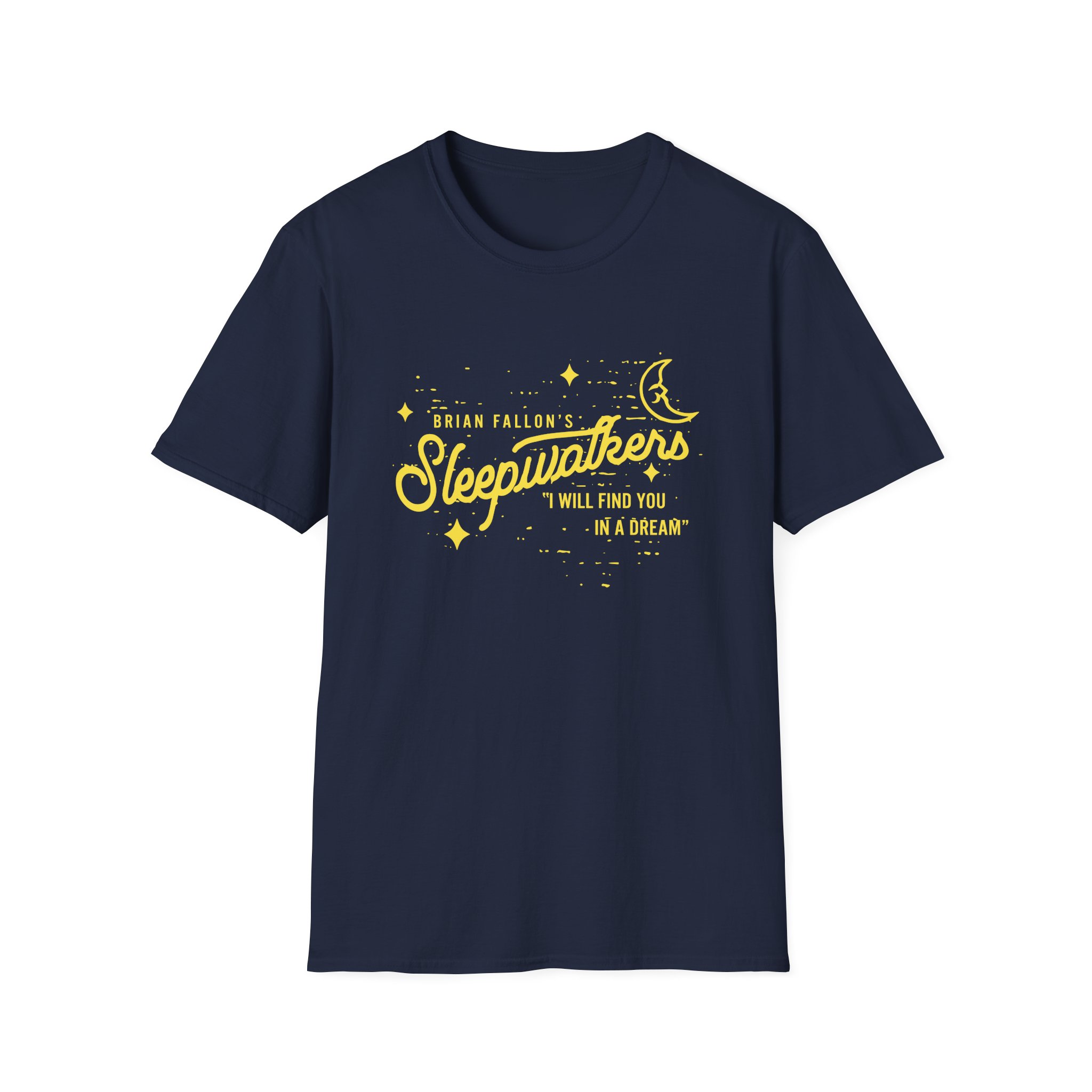 Brian Fallon Sleepwalkers Unisex Softstyle T-Shirt - Image 15