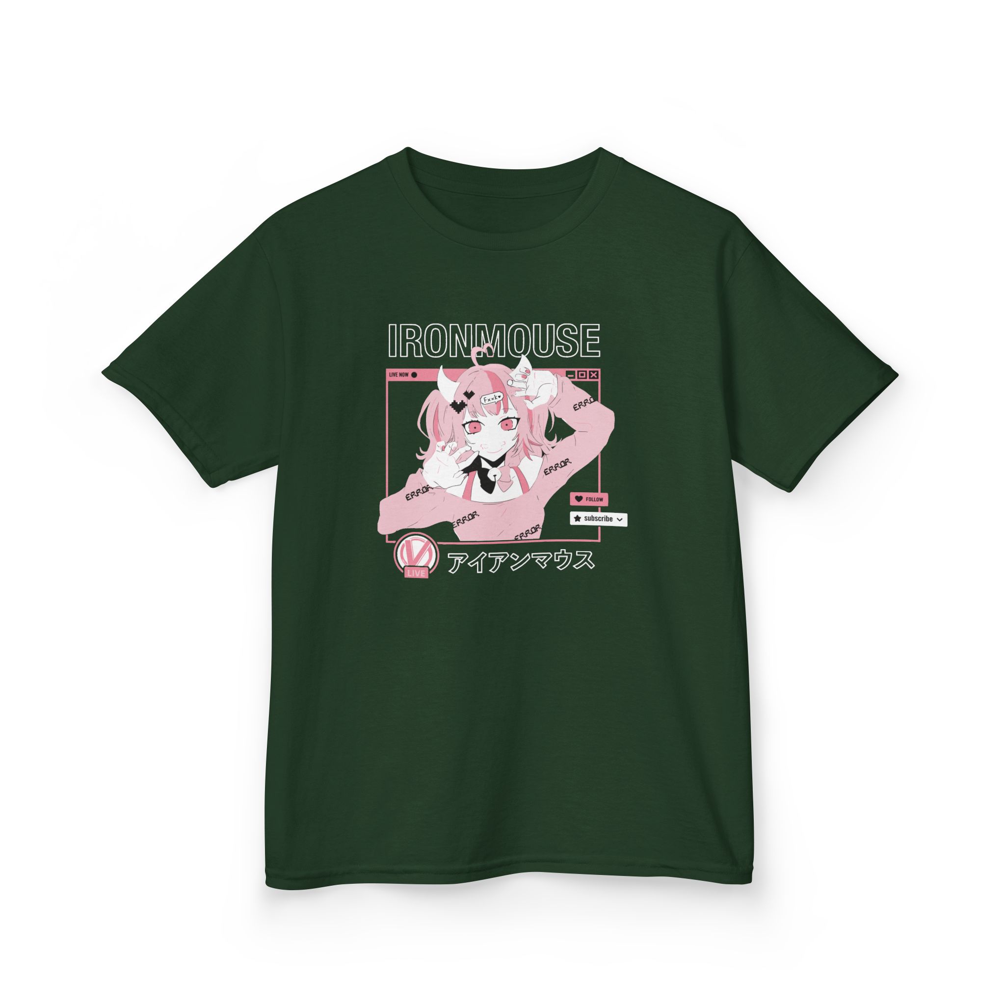 Ironmouse Live Kids Heavy Cotton™ Tee - Image 3