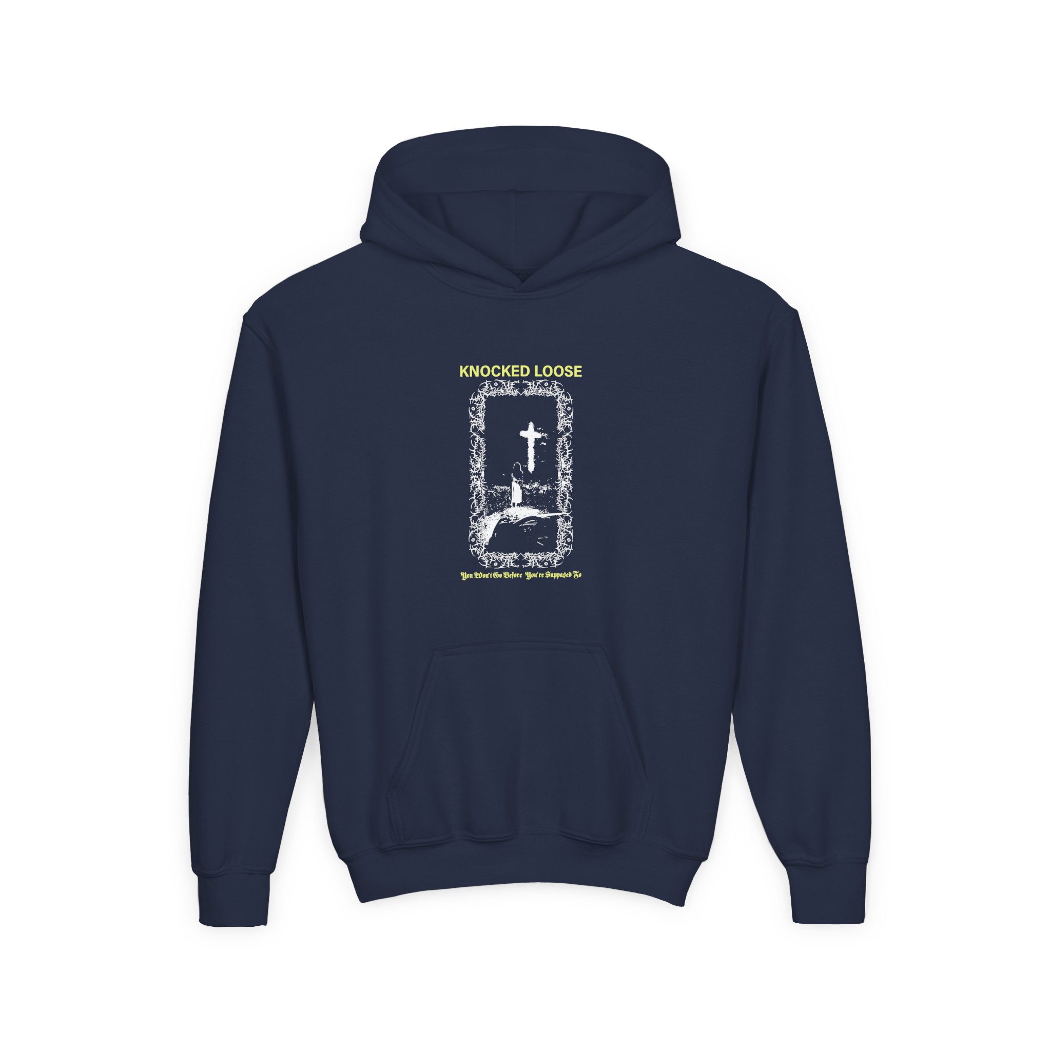 Knocked Loose You Won´t Go Youth Heavy Blend Hooded Sweatshirt - Image 9
