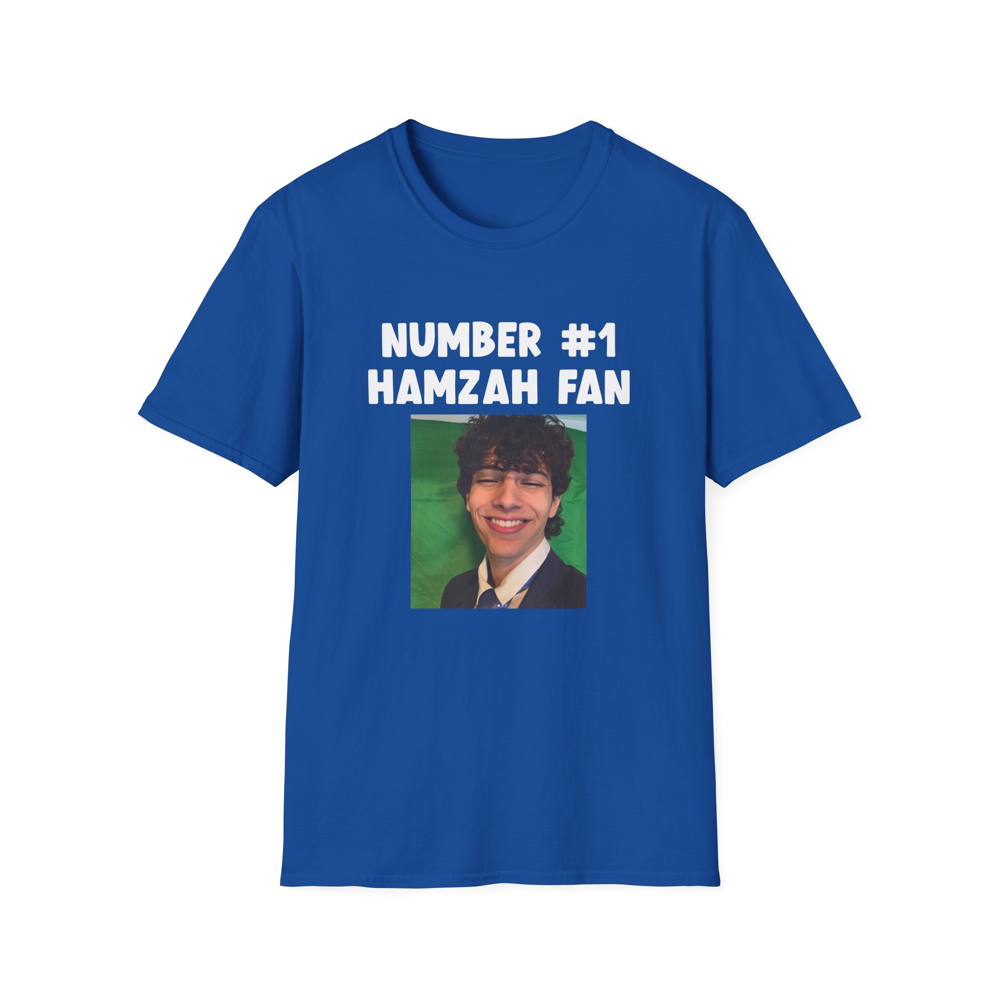 Hamza Slushynoobz Fan Unisex Softstyle T-Shirt - Image 13