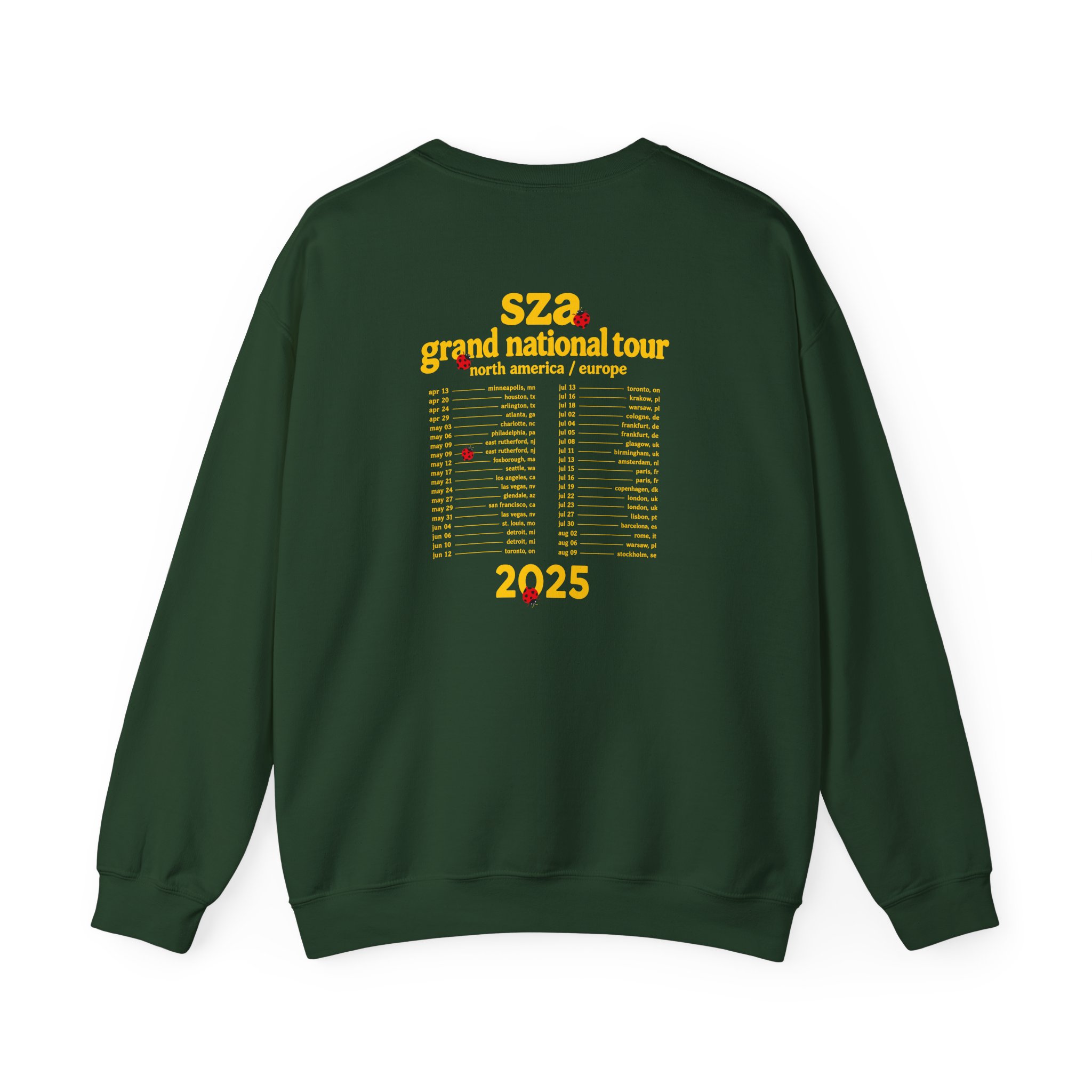 Sza Sos I Heart Sza Camo Unisex Heavy Blend™ Crewneck Sweatshirt - Image 4
