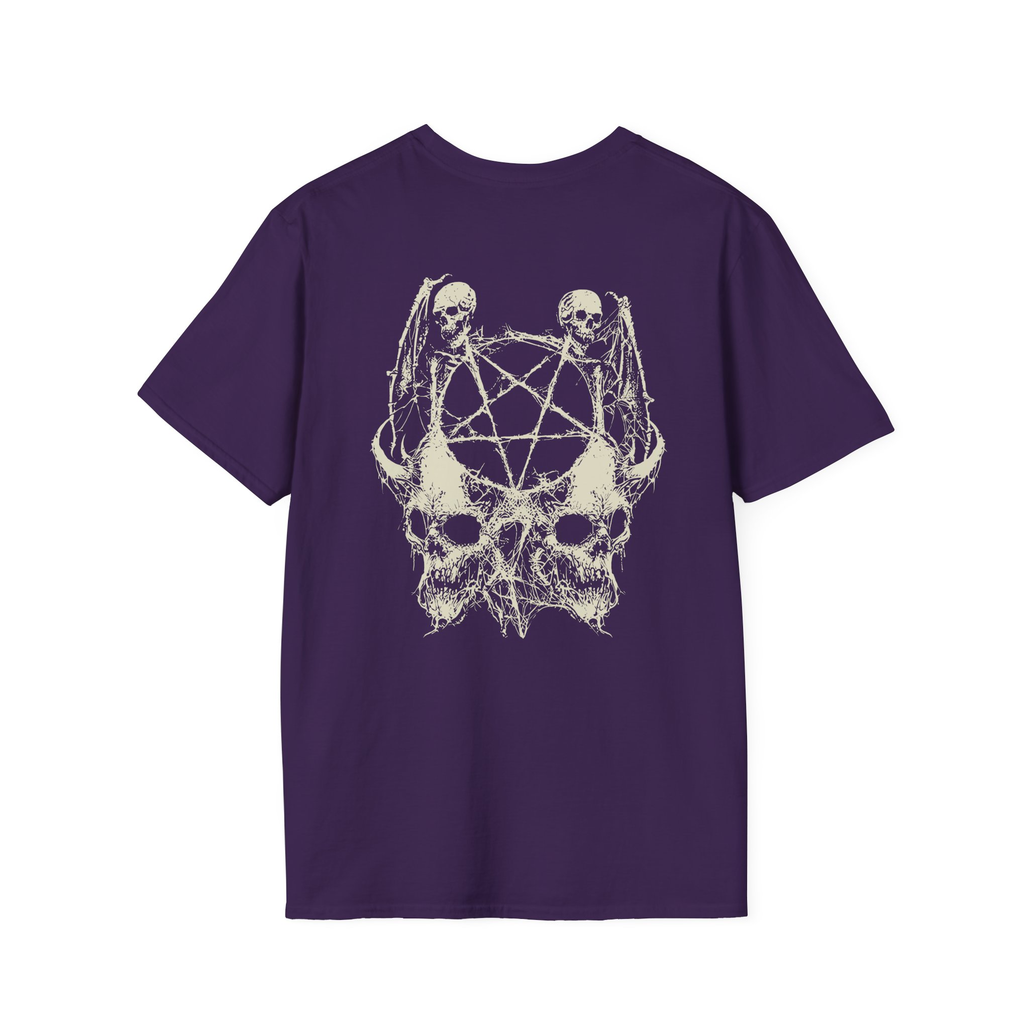 Paleface Swiss Skull Unisex Softstyle T-Shirt - Image 10