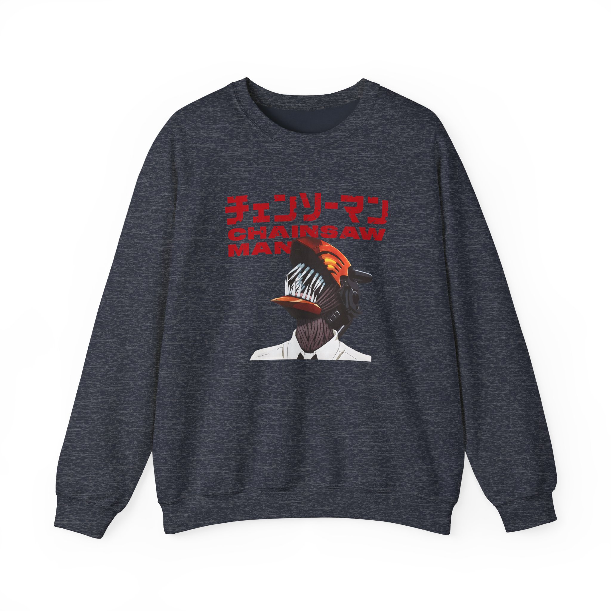 Chainsaw Man X Dim Mak Unisex Heavy Blend™ Crewneck Sweatshirt - Image 7
