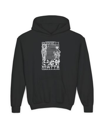 Garrett Watts Youth Heavy Blend Hooded Sweatshirt