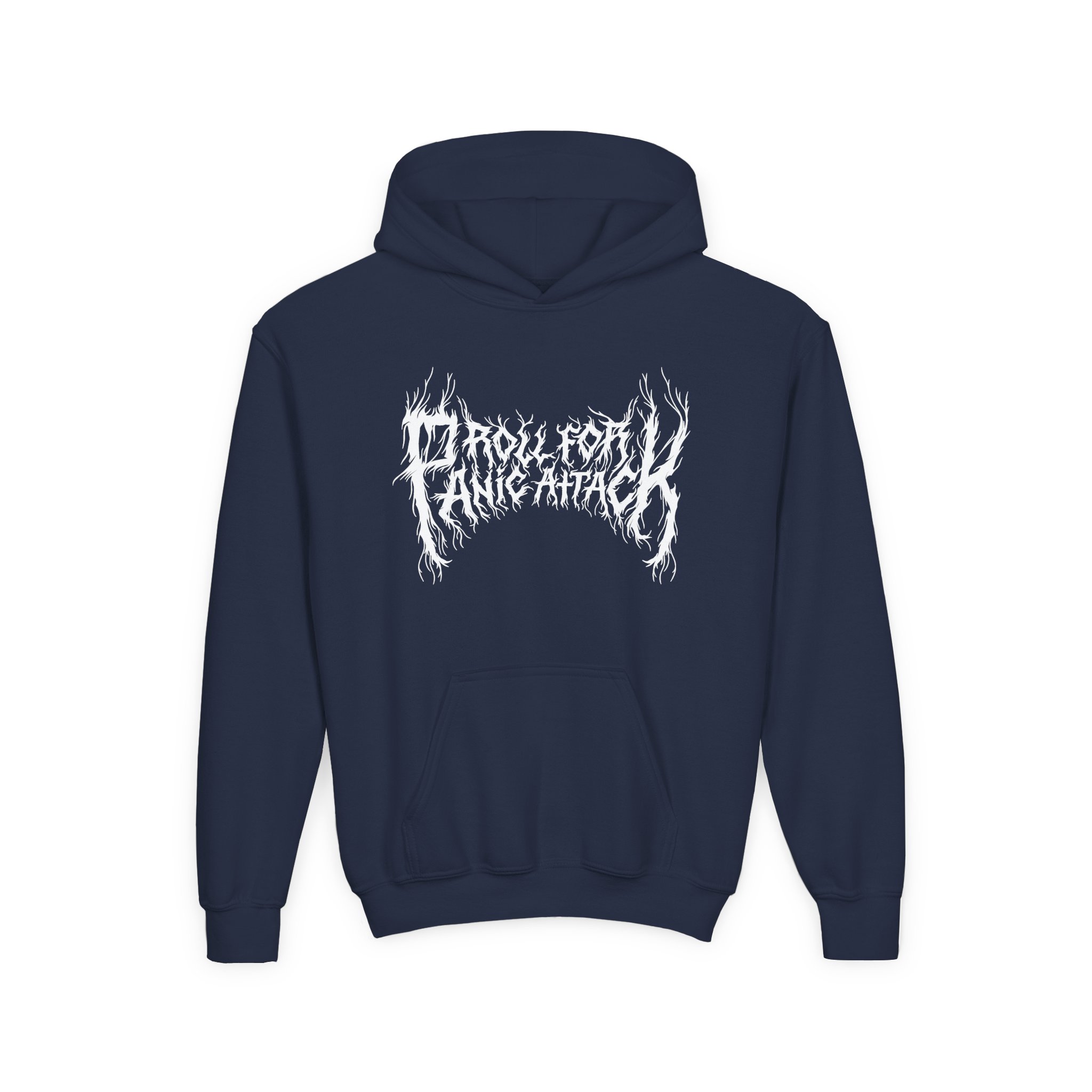 Dropout Fantasy High Roll For Panic Attack Youth Heavy Blend Hooded Sweatshirt - Image 9