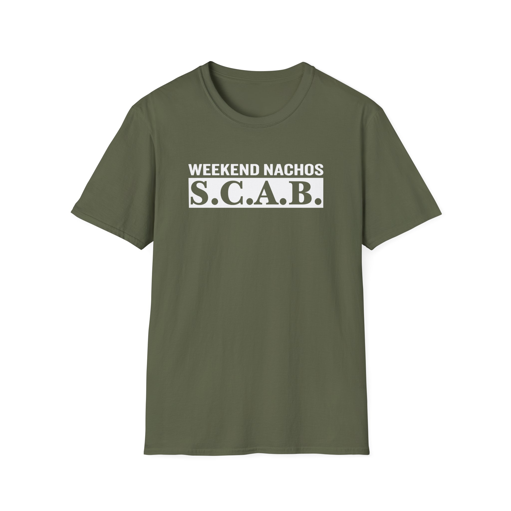 Weekend Nachos Unisex Softstyle T-Shirt - Image 7