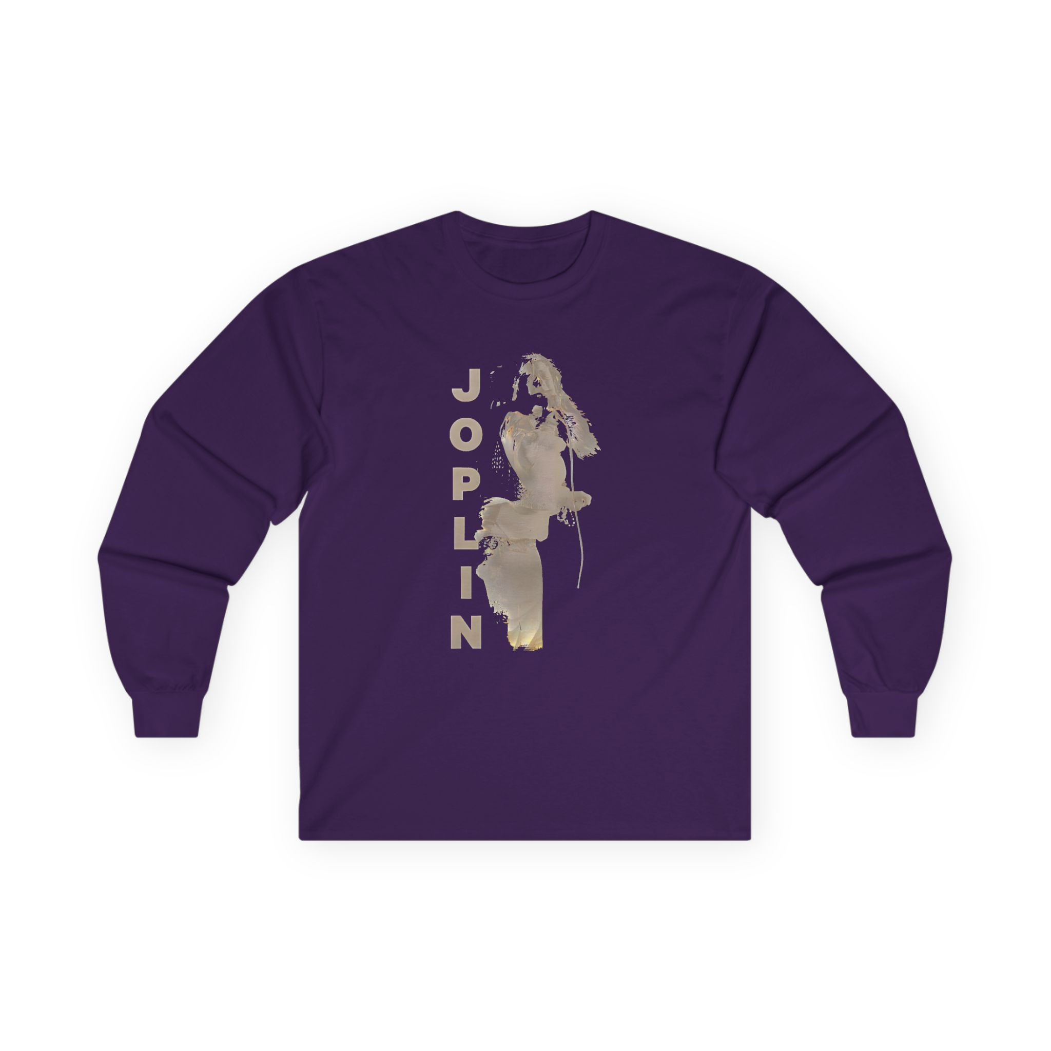Janis Joplin Down on Me Unisex Ultra Cotton Long Sleeve Tee - Image 7