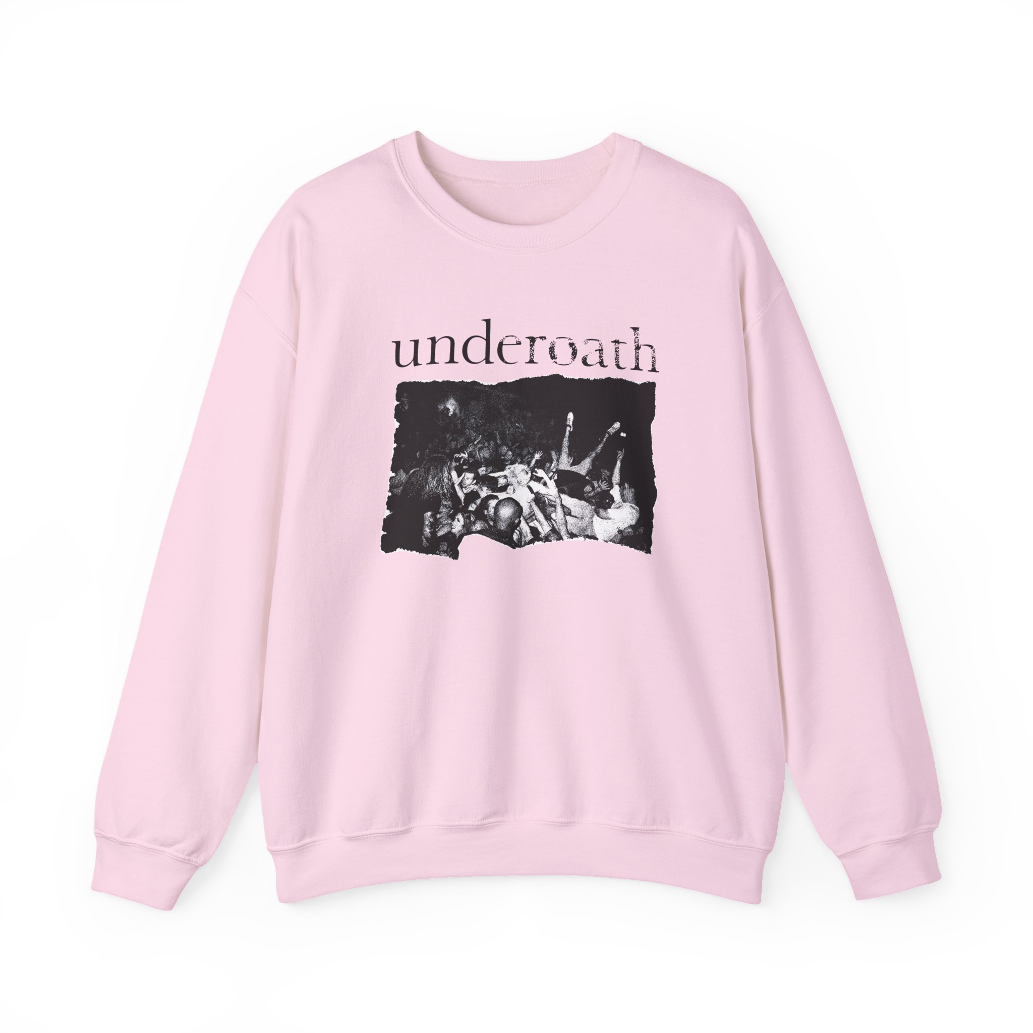 Underoath Generation TOCS Photo Tie Dye Unisex Heavy Blend™ Crewneck Sweatshirt - Image 11