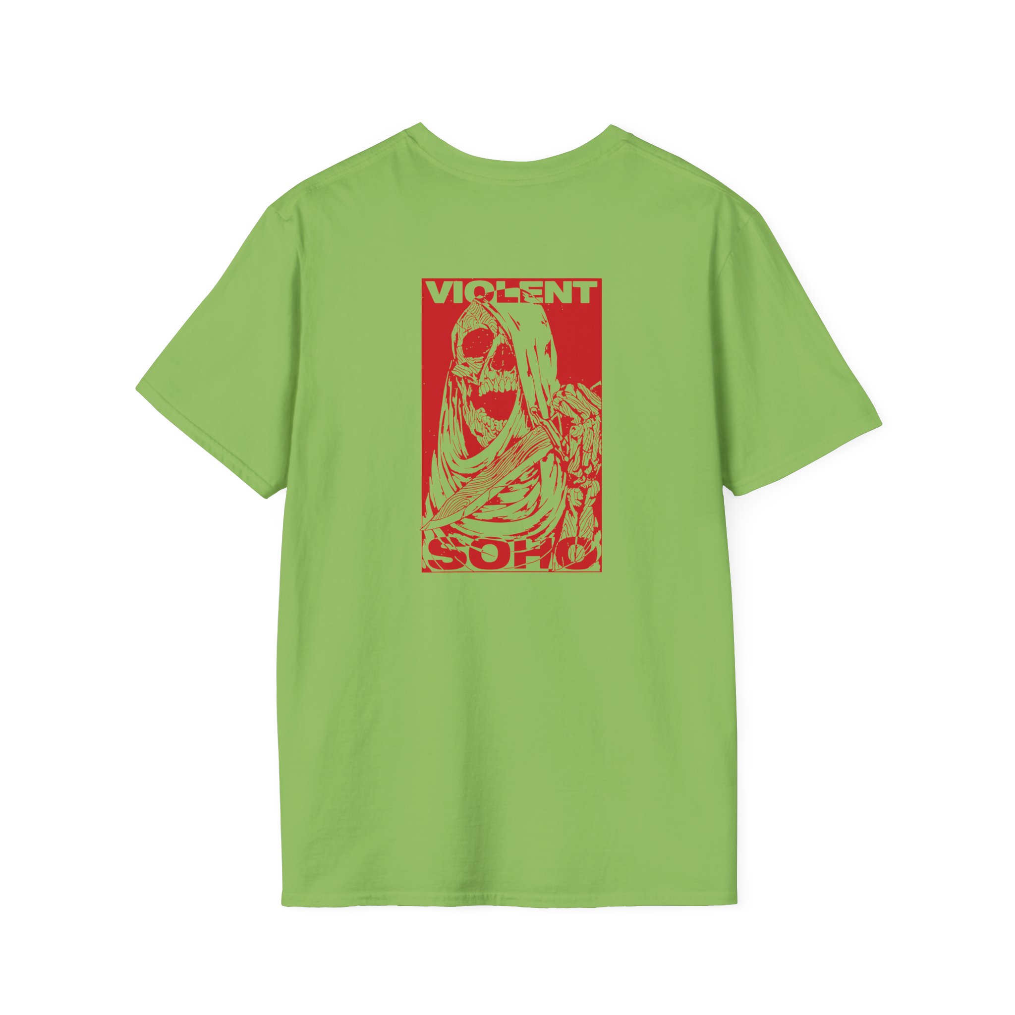 Violent Soho Skull Unisex Softstyle T-Shirt - Image 16