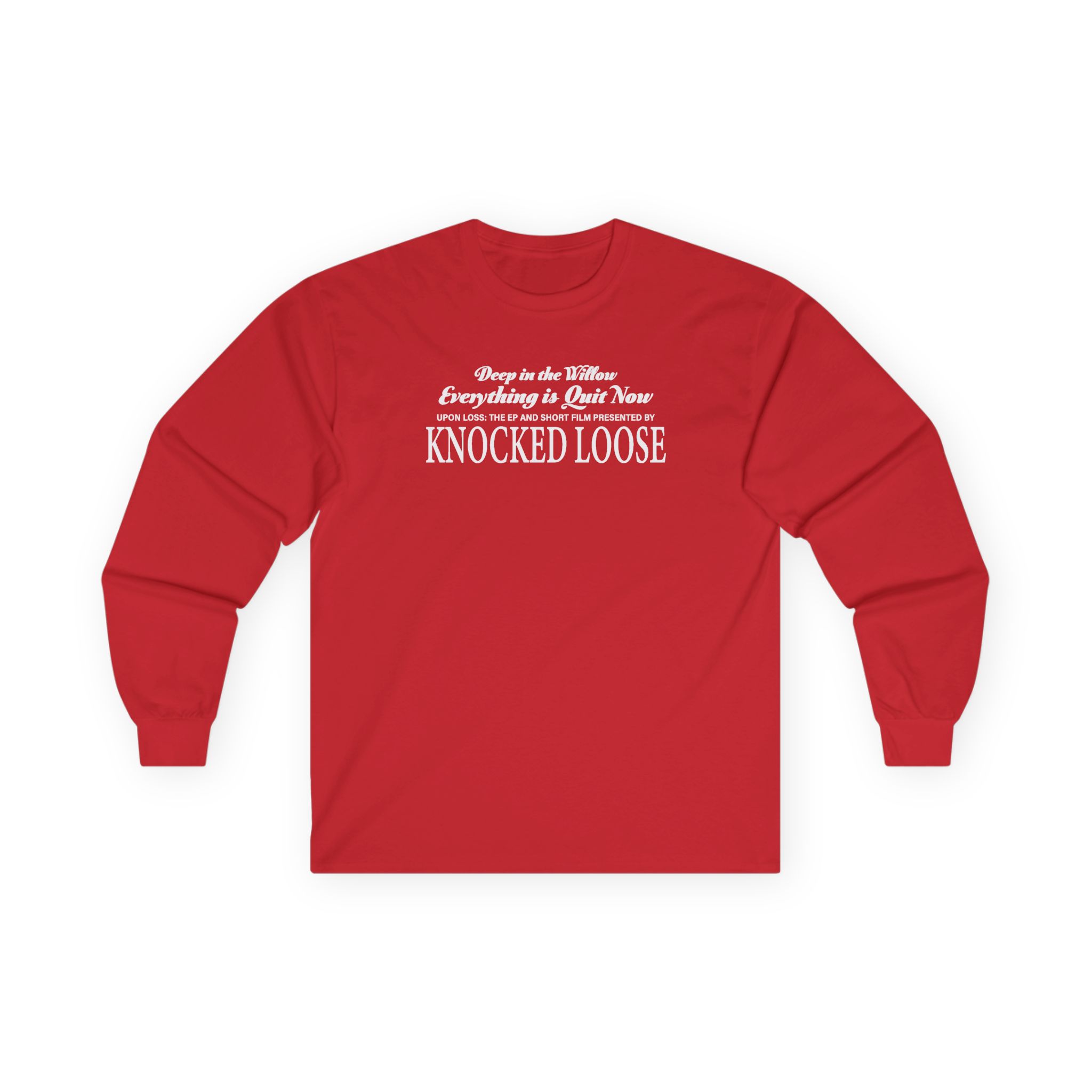 Knocked Loose Death Against Us Unisex Ultra Cotton Long Sleeve Tee - Image 17