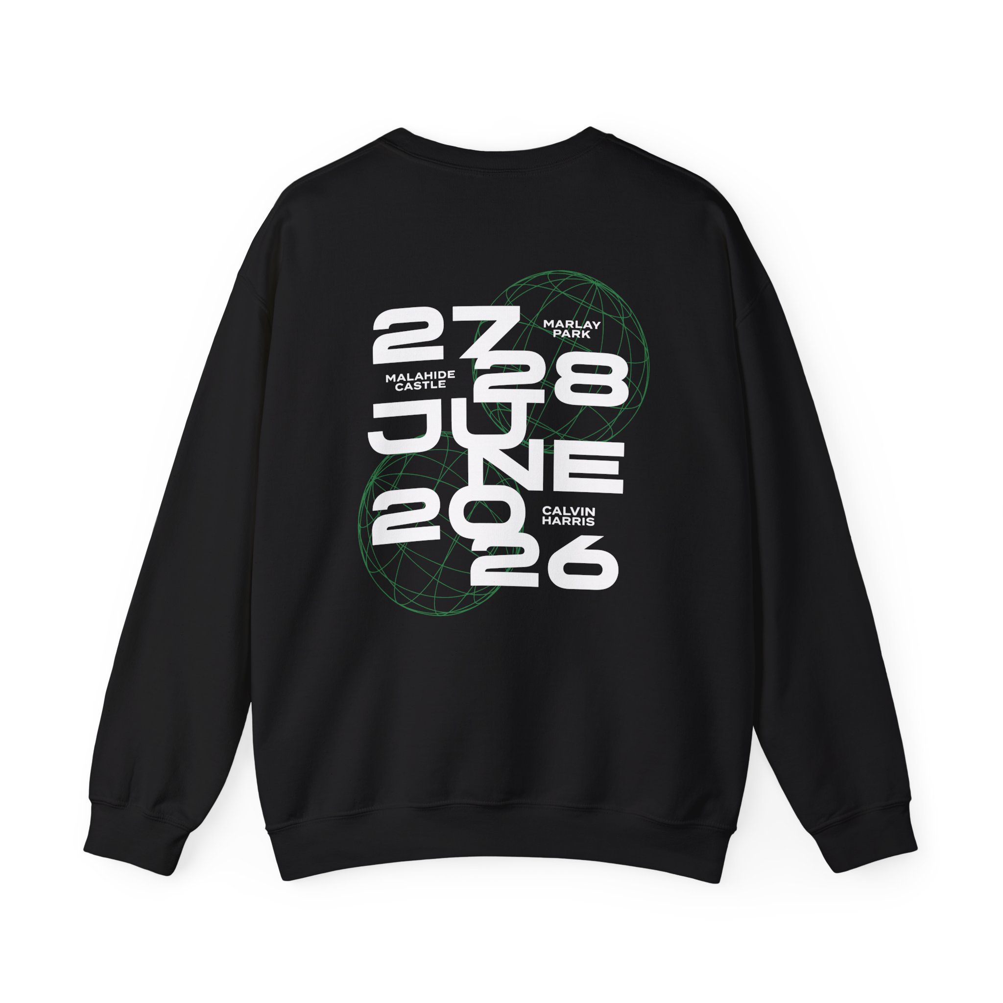 Calvin Harris Wireframe Marlay Park Unisex Heavy Blend™ Crewneck Sweatshirt - Image 2