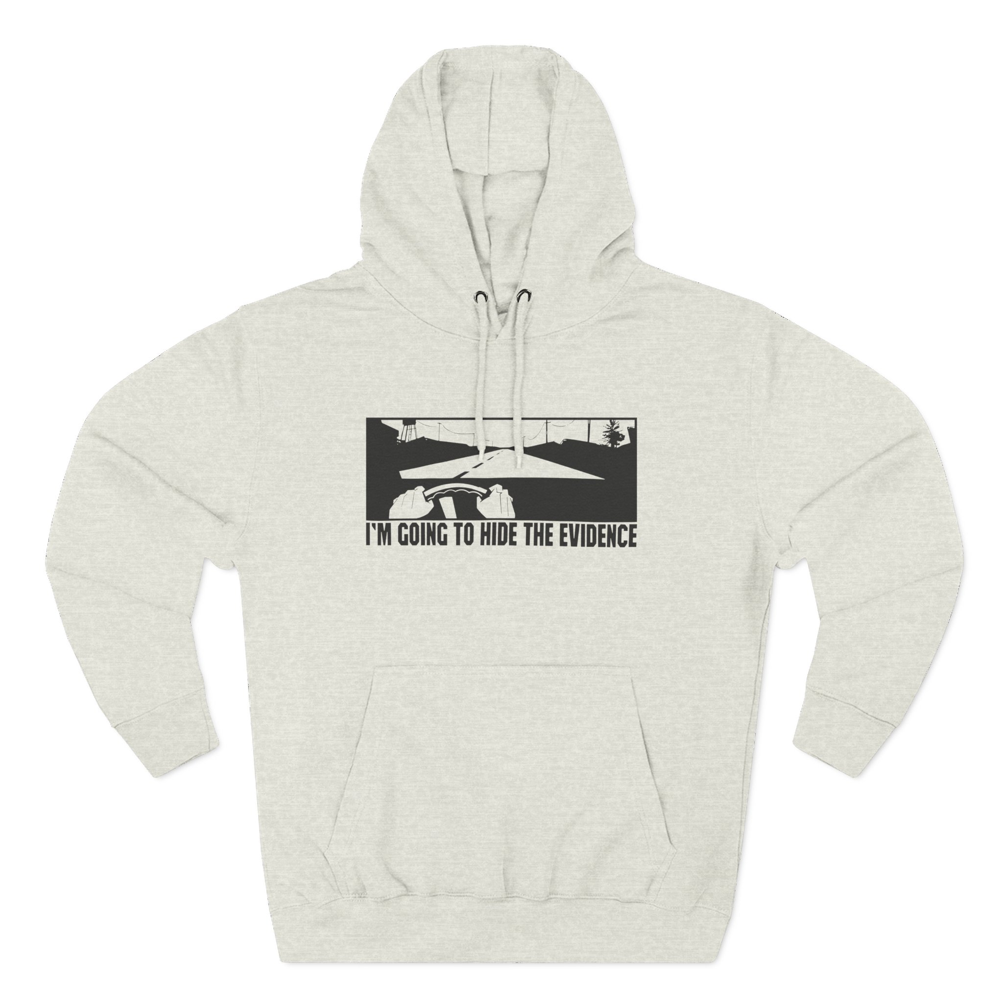 Shroud Hide The Evidence Three-Panel Fleece Hoodie - Image 9