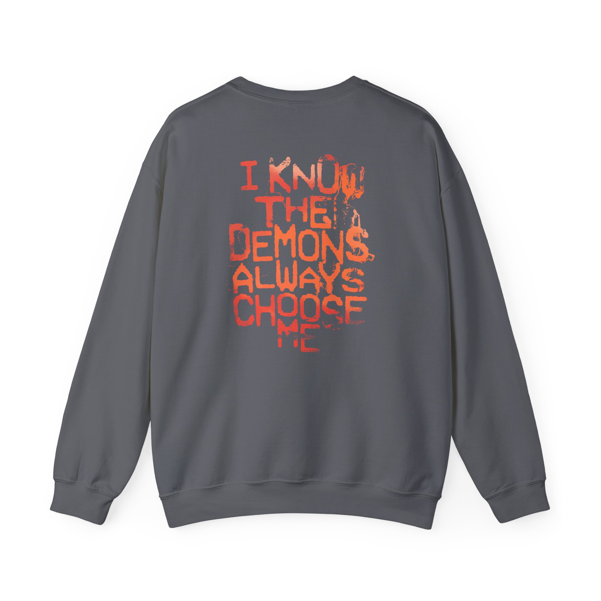 Poppy Demons Unisex Heavy Blend™ Crewneck Sweatshirt - Image 8