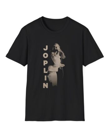 Janis Joplin Down on Me Unisex Softstyle T-Shirt
