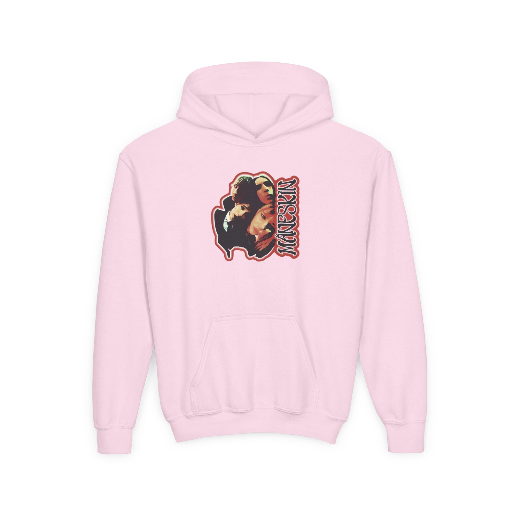 Maneskin Fisheye Youth Heavy Blend Hooded Sweatshirt - Image 7