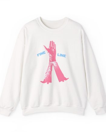 Love on Tour Fine Line Unisex Heavy Blend™ Crewneck Sweatshirt