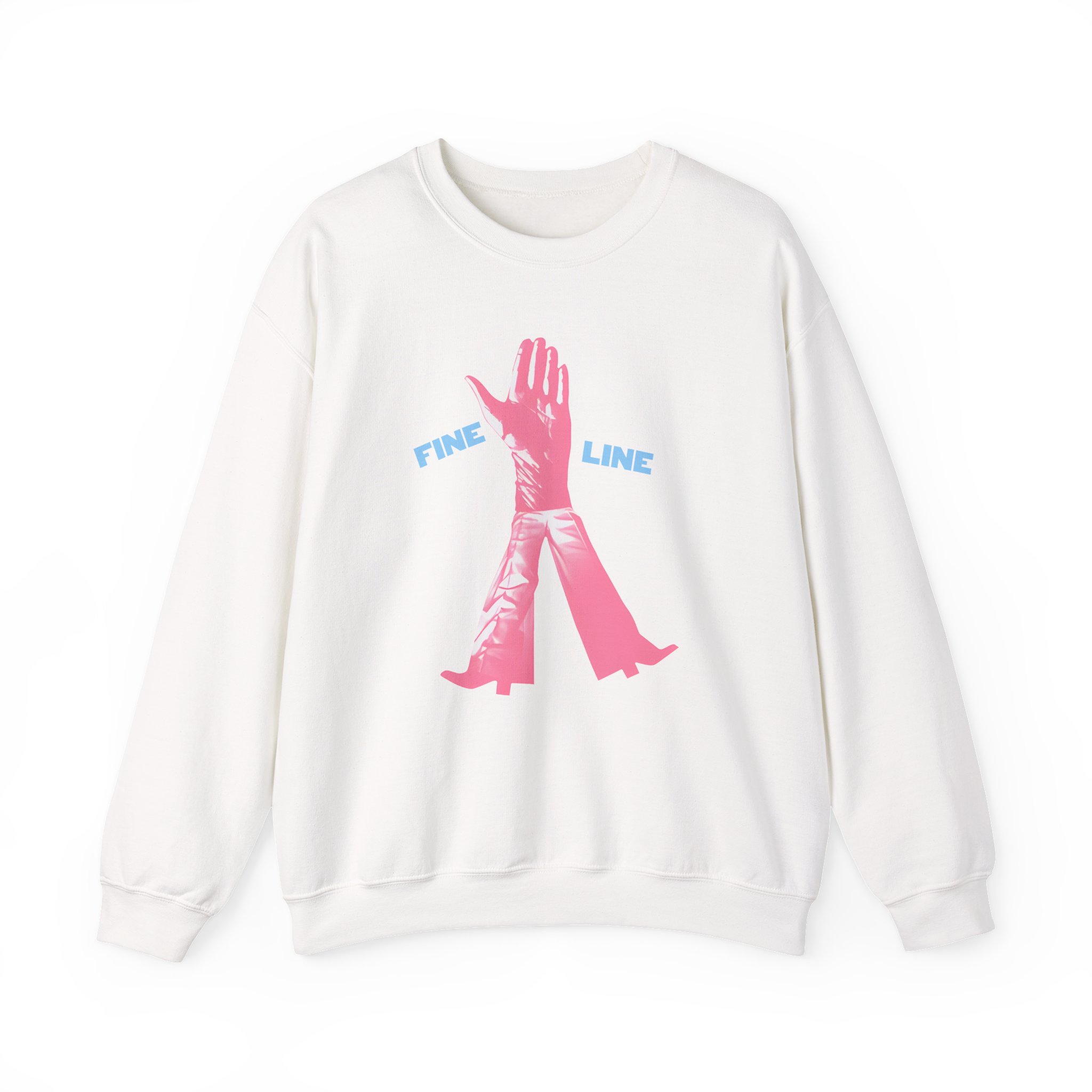Love on Tour Fine Line Unisex Heavy Blend™ Crewneck Sweatshirt