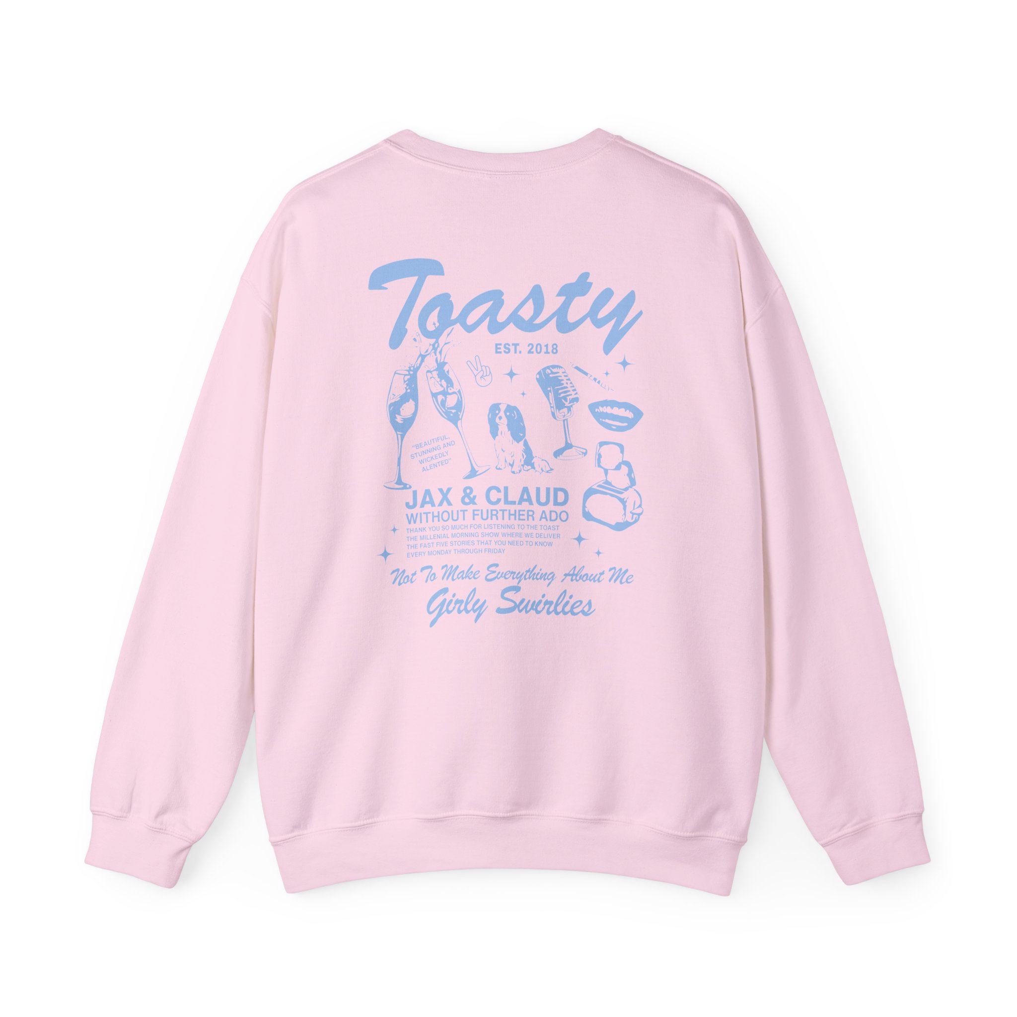 The Toast Toasty Boyfriend Unisex Heavy Blend™ Crewneck Sweatshirt - Image 26