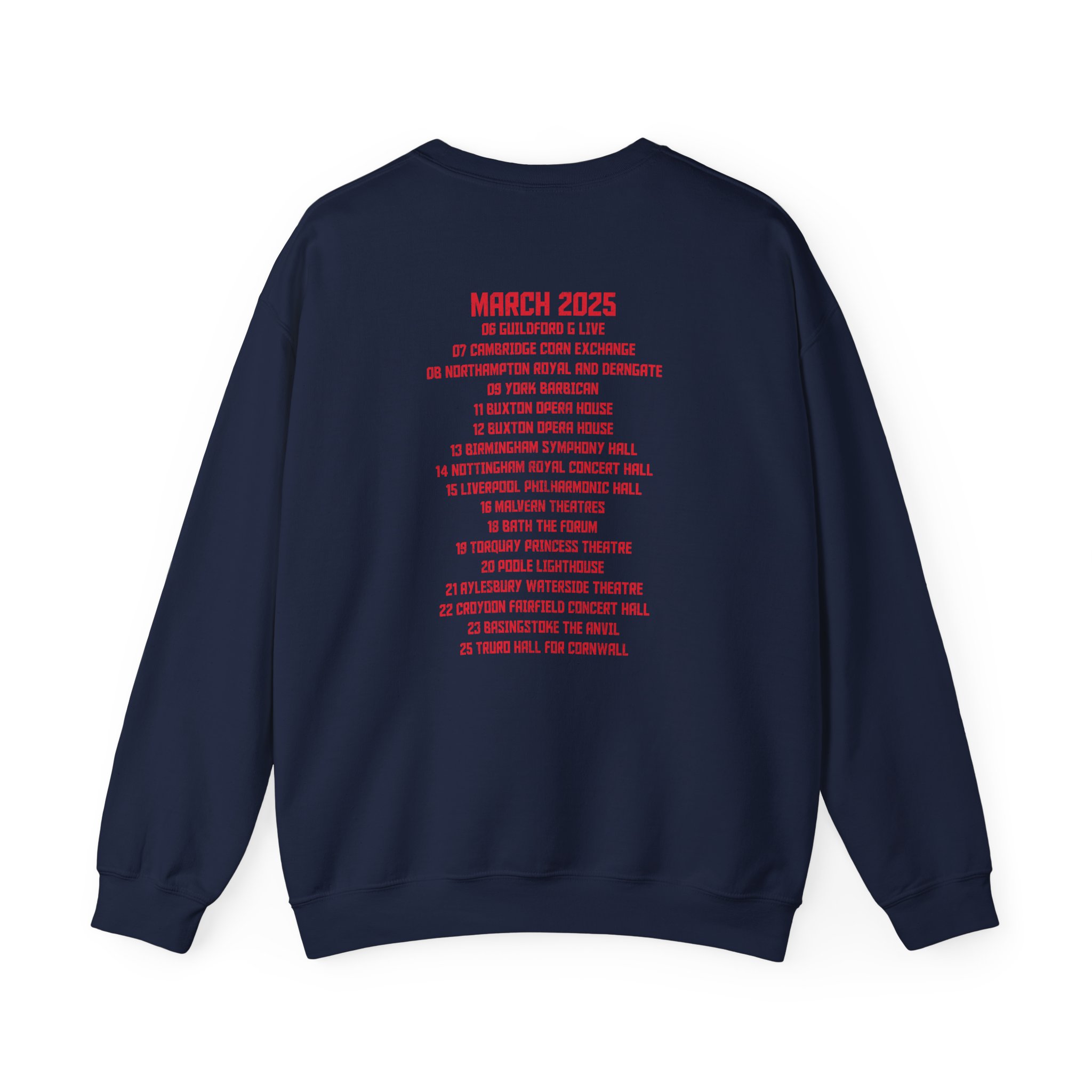 Levellers 2025 March We the Collective Tour Unisex Heavy Blend™ Crewneck Sweatshirt - Image 12