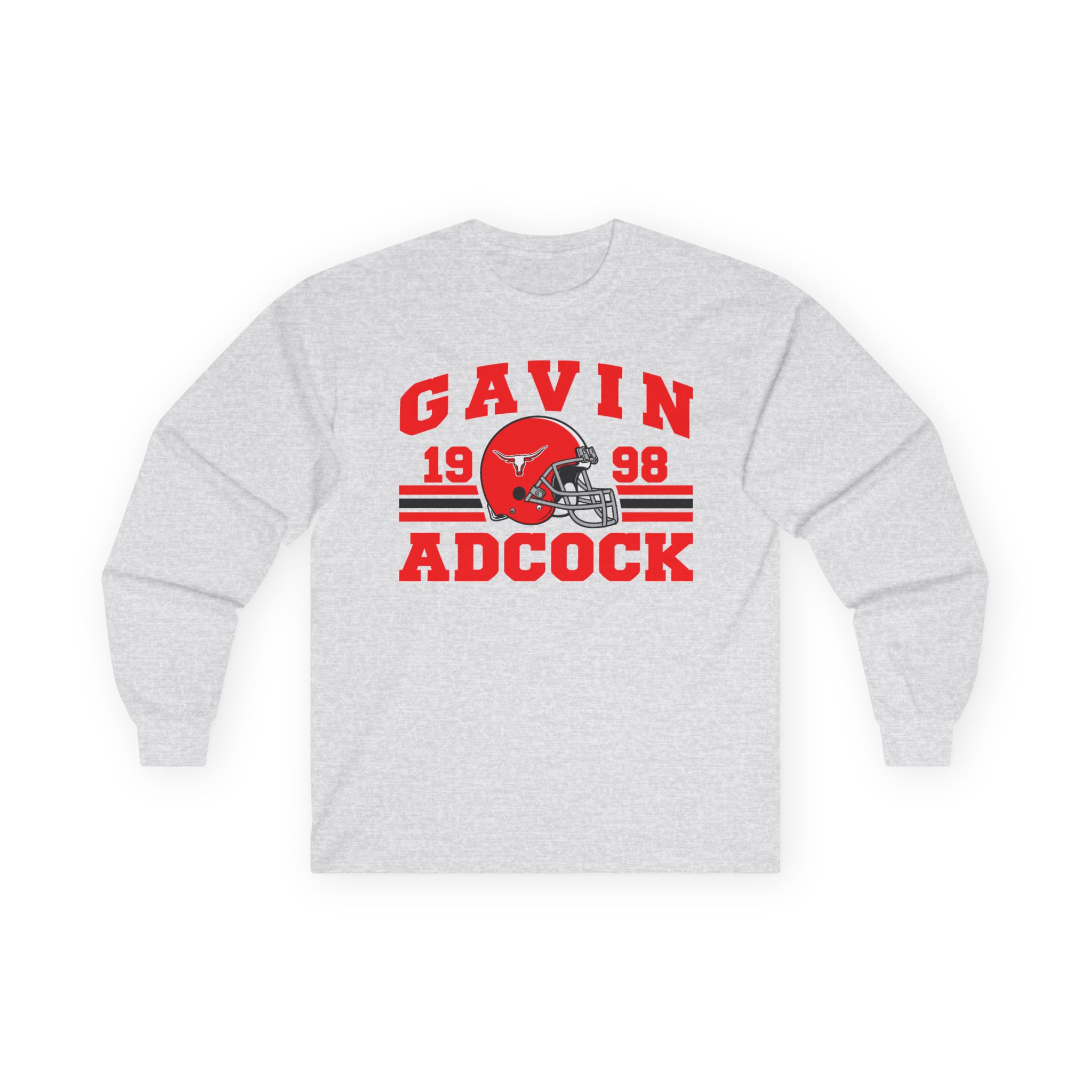 Gavin Adcock Football Unisex Ultra Cotton Long Sleeve Tee - Image 3