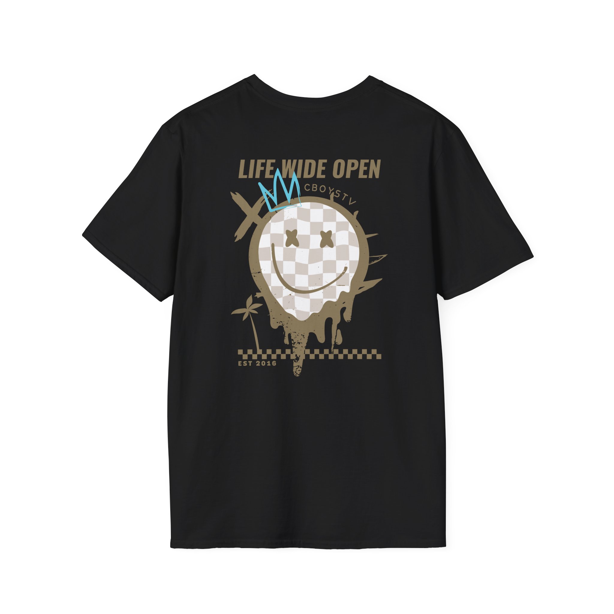 Cboystv Tan Rockstar Unisex Softstyle T-Shirt - Image 2