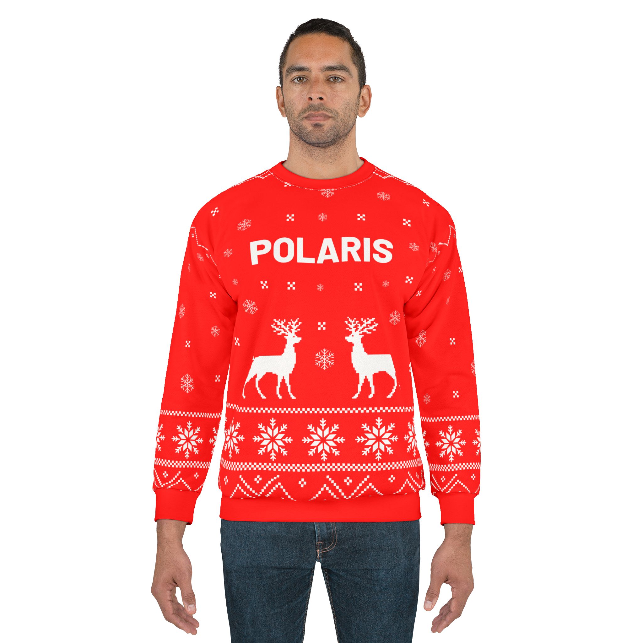 Polaris Unisex Sweatshirt (AOP) - Image 3
