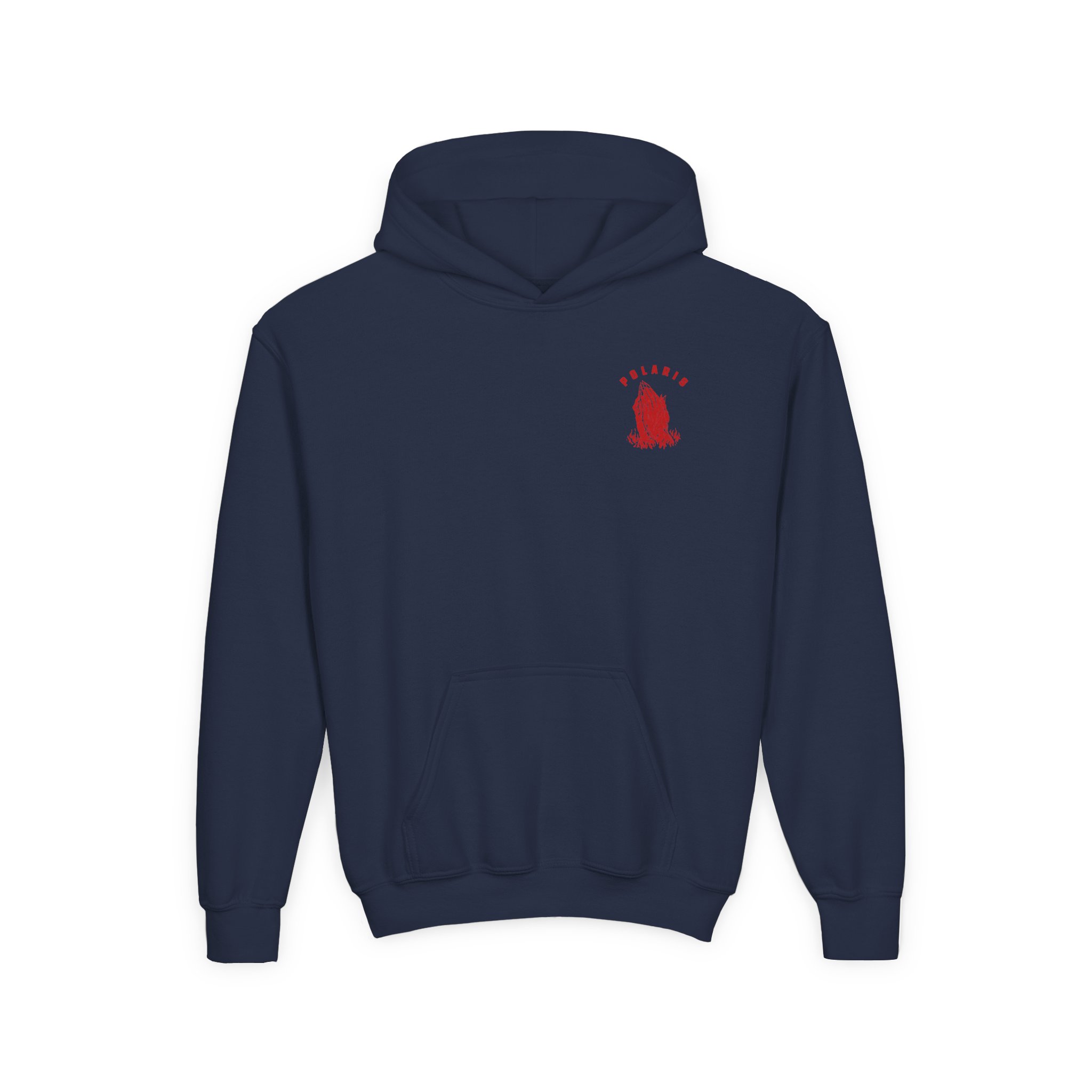 Polaris Pray for Rain Youth Heavy Blend Hooded Sweatshirt - Image 5