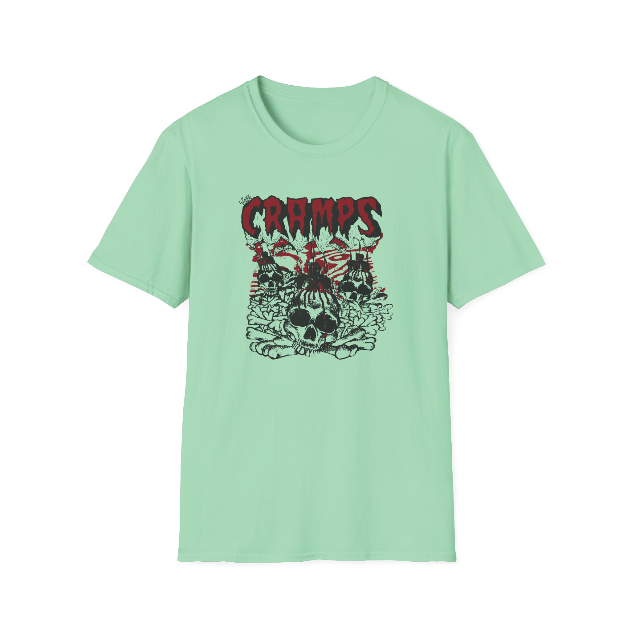 The Cramps Unisex Softstyle T-Shirt - Image 11