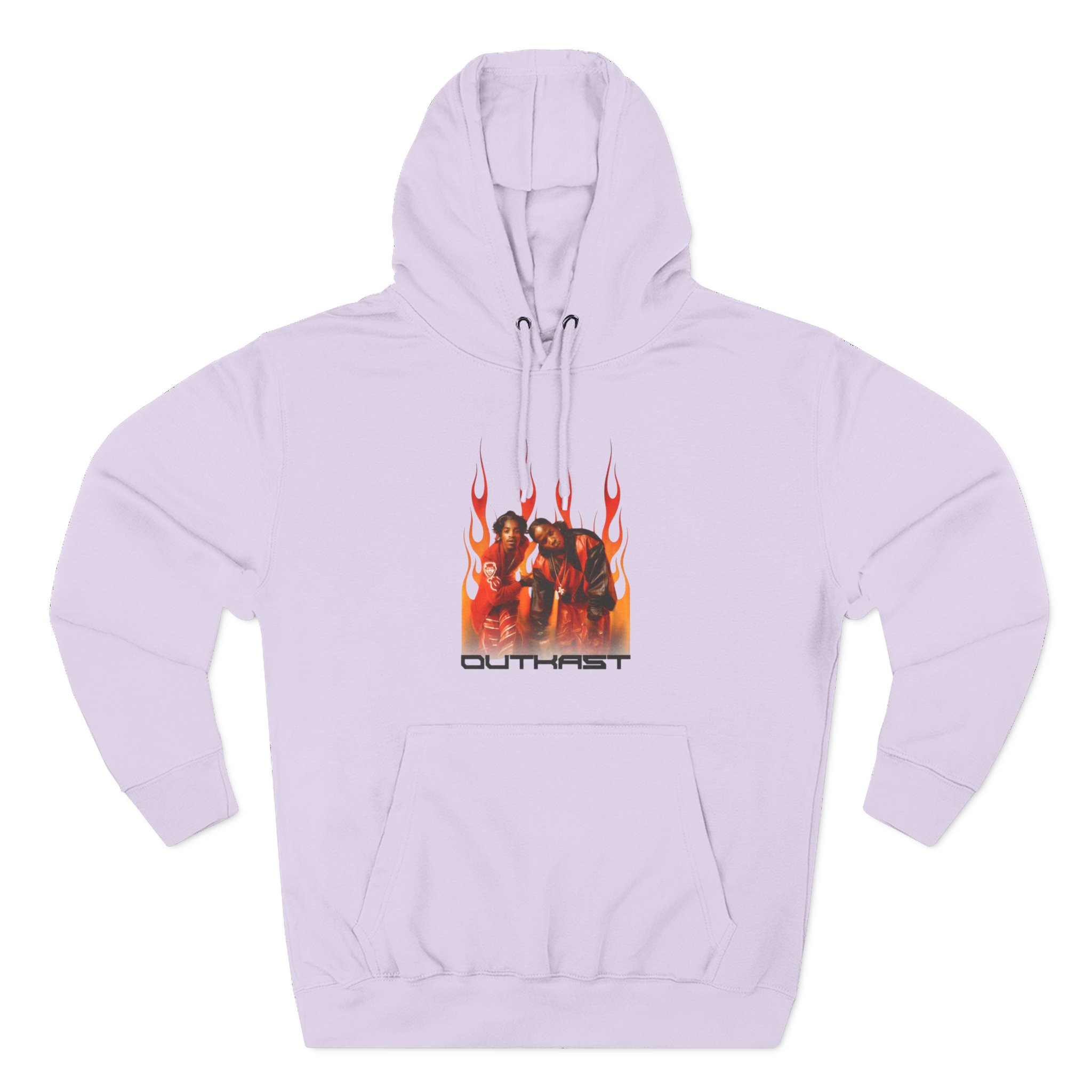 Outkast Flames Three-Panel Fleece Hoodie - Image 13