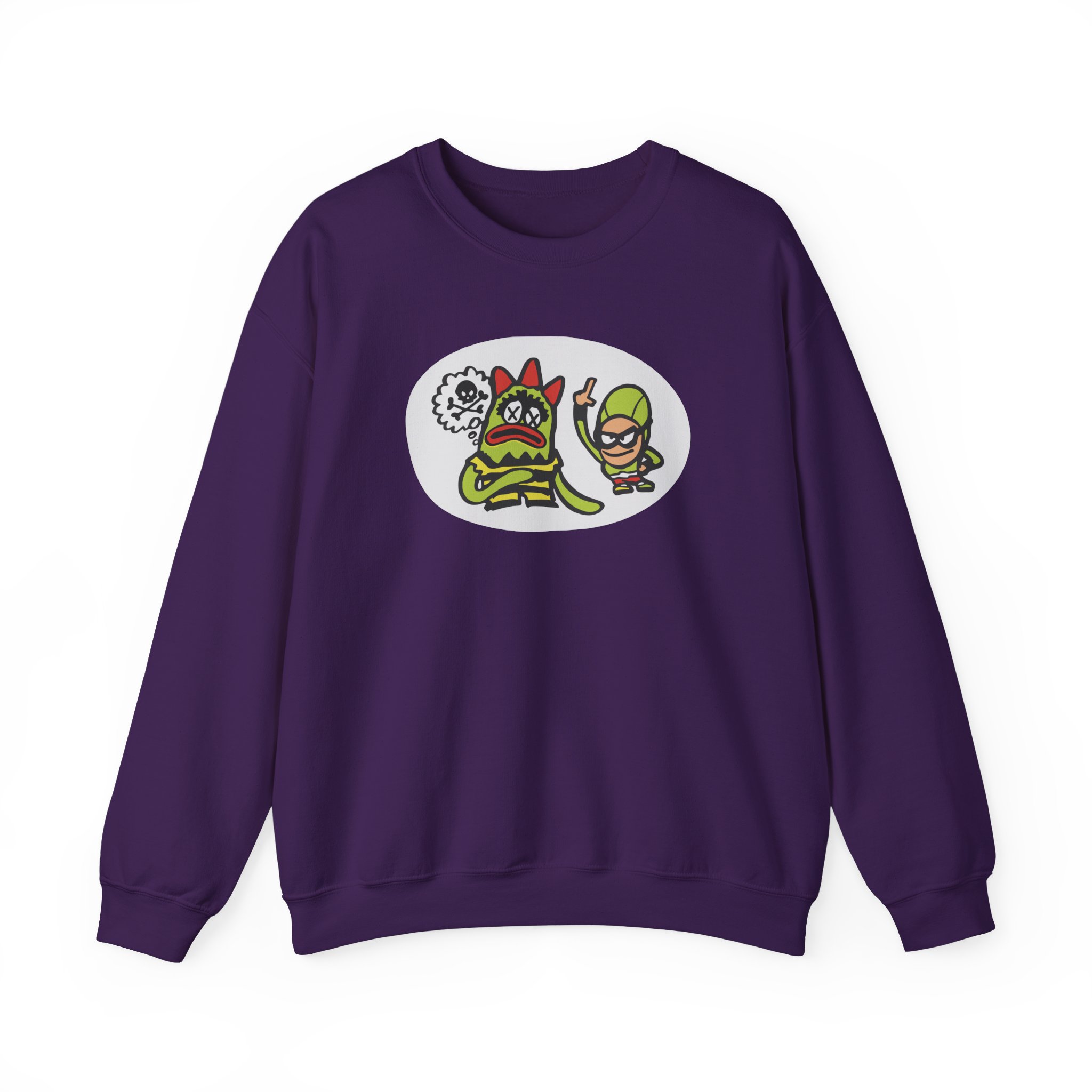 The Aquabats Bat Commander Unisex Heavy Blend™ Crewneck Sweatshirt - Image 23