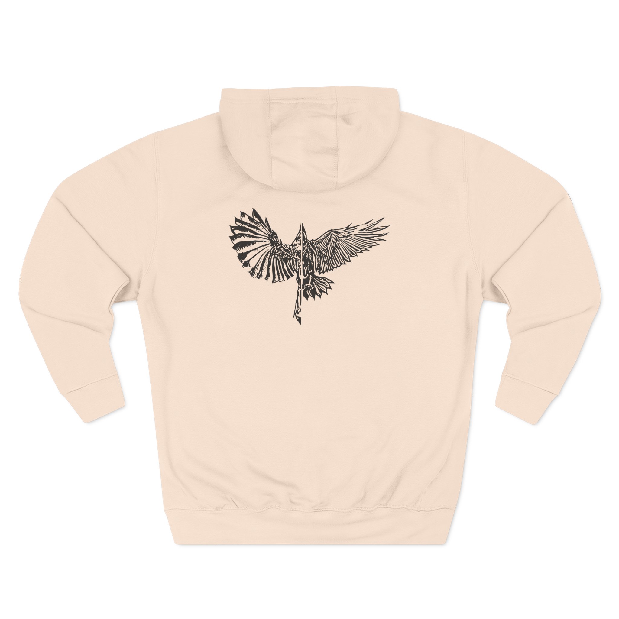 Hd Three-Panel Fleece Hoodie - Image 8