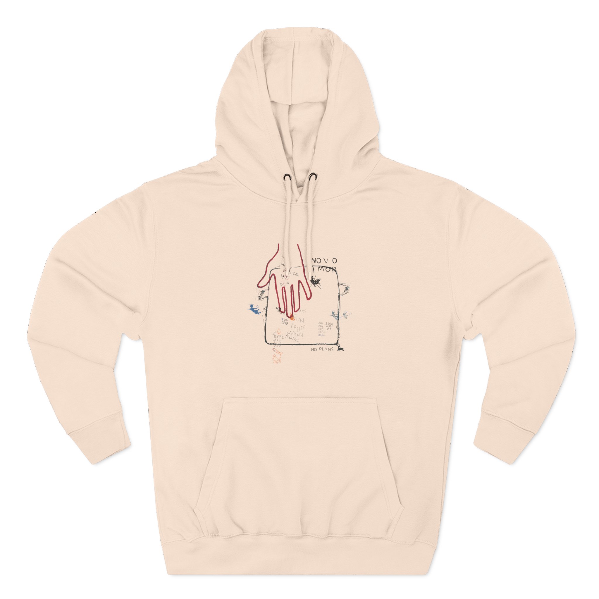 Novo Amor Cannot Be Three-Panel Fleece Hoodie - Image 5